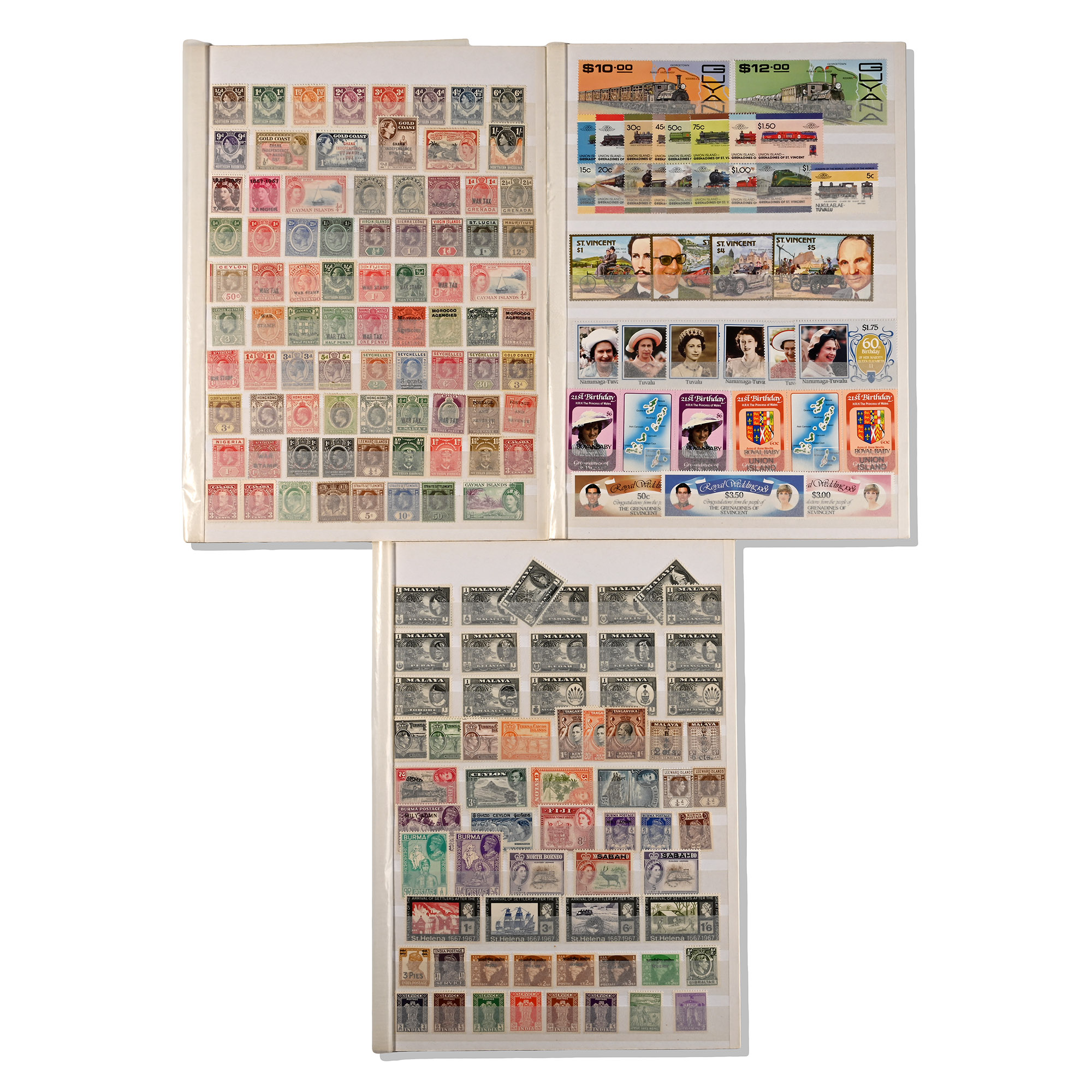 A Collection of Commonwealth Postage Stamps