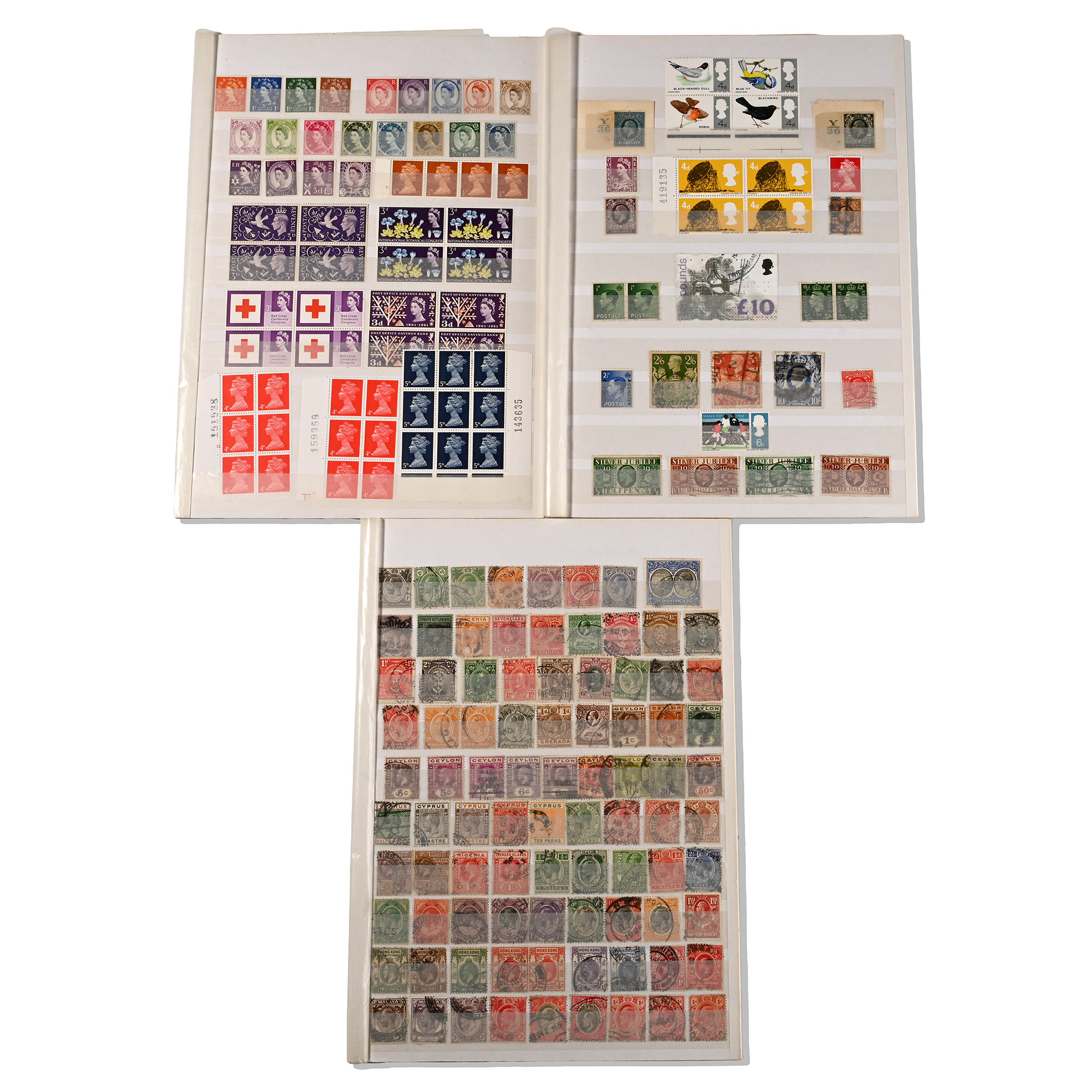 A Collection of Great Britain and Commonwealth Postage Stamps