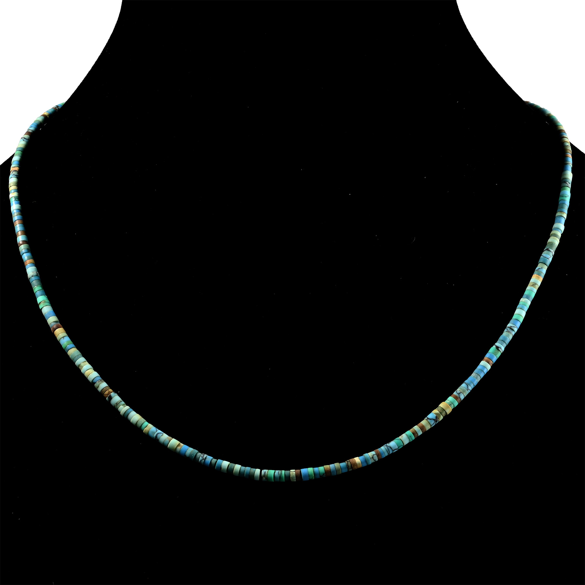 Egyptian Style Stone Bead Necklace String