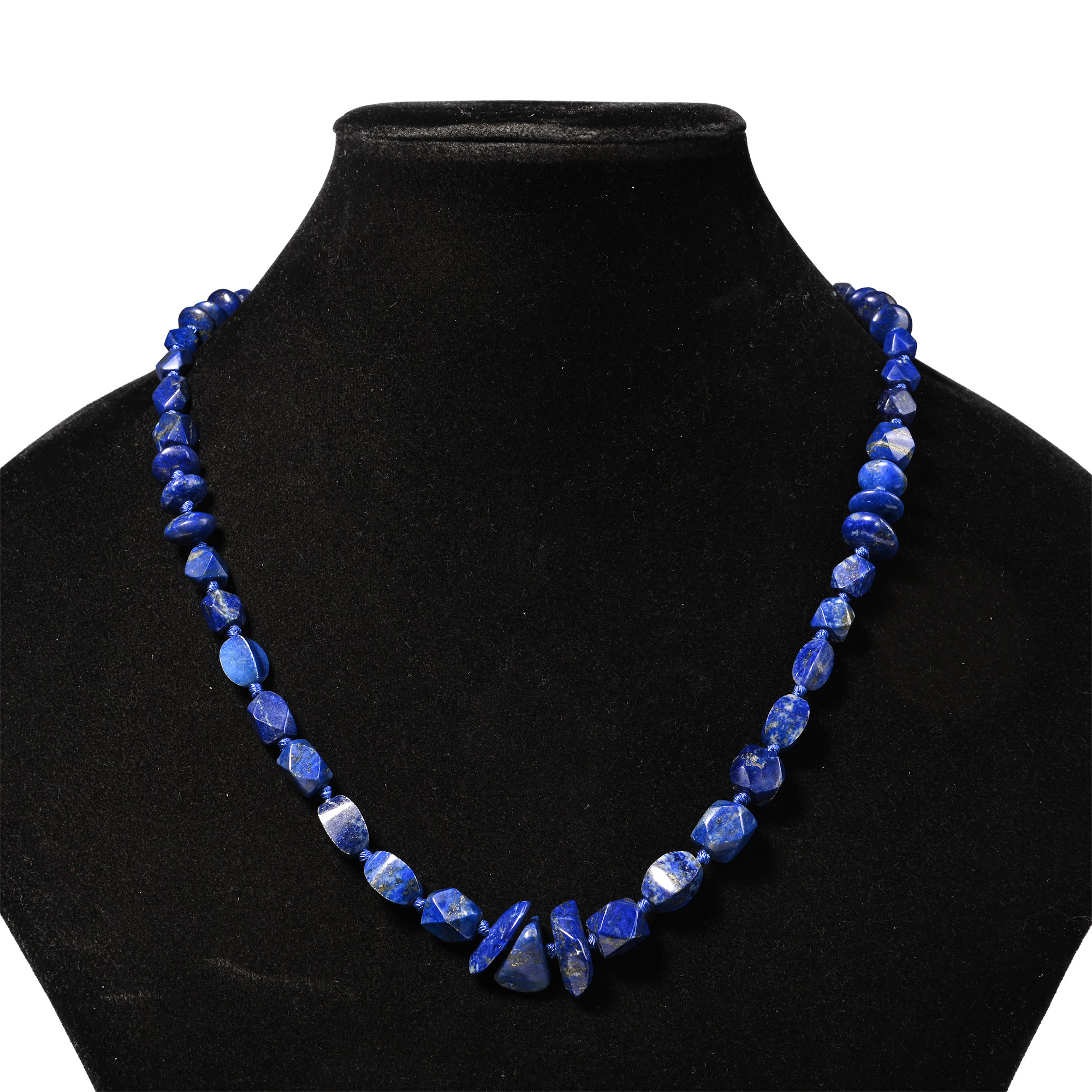 Bactrian Style Lapis Lazuli Bead Necklace