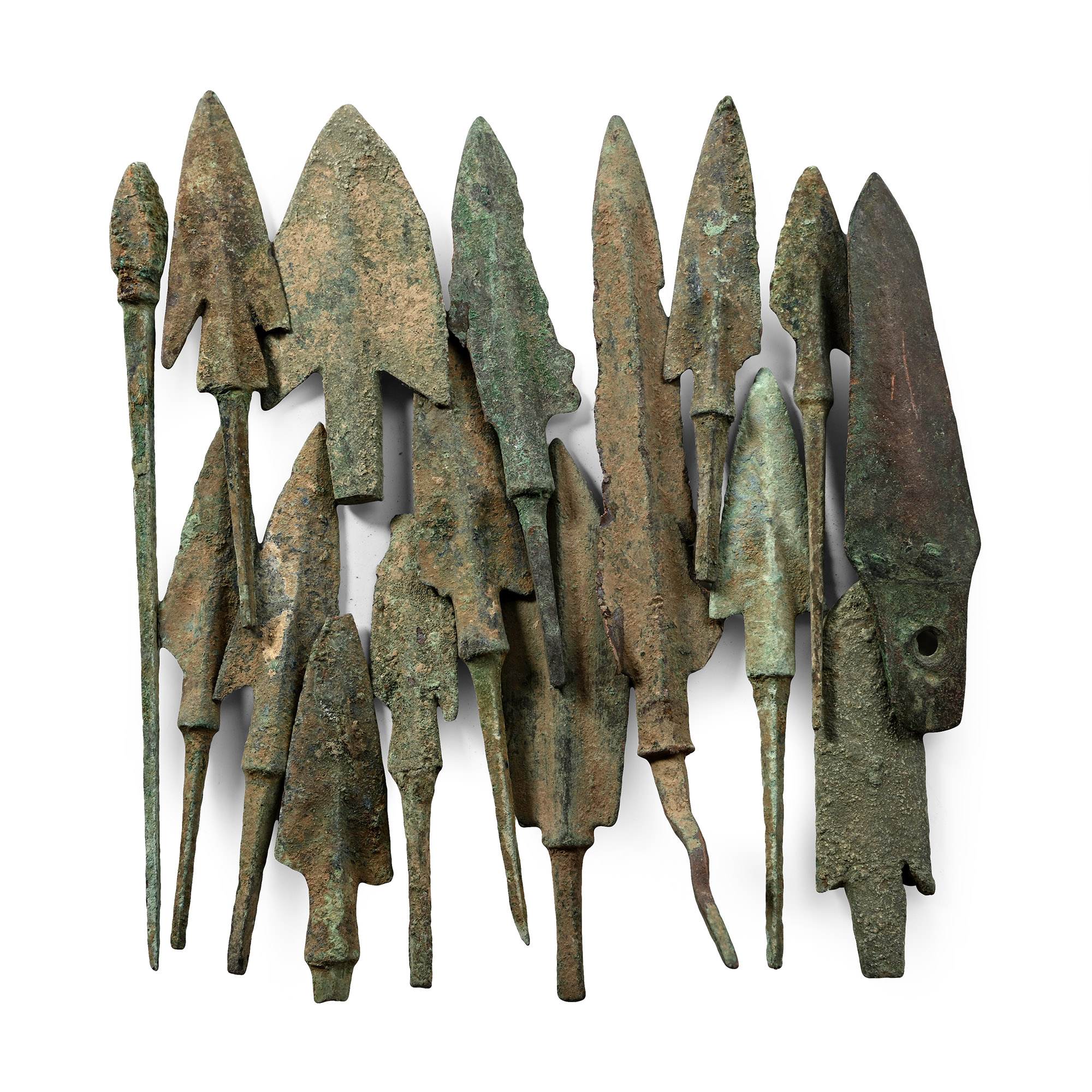 Western Asiatic Bronze Arrowhead Collection