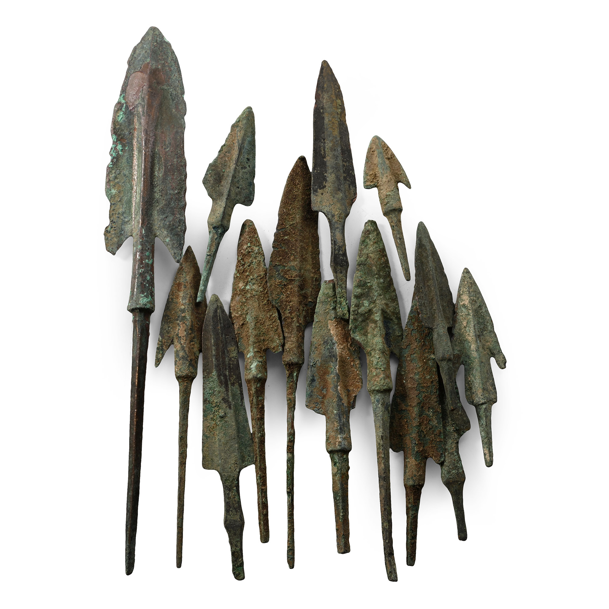 Western Asiatic Bronze Arrowhead Collection