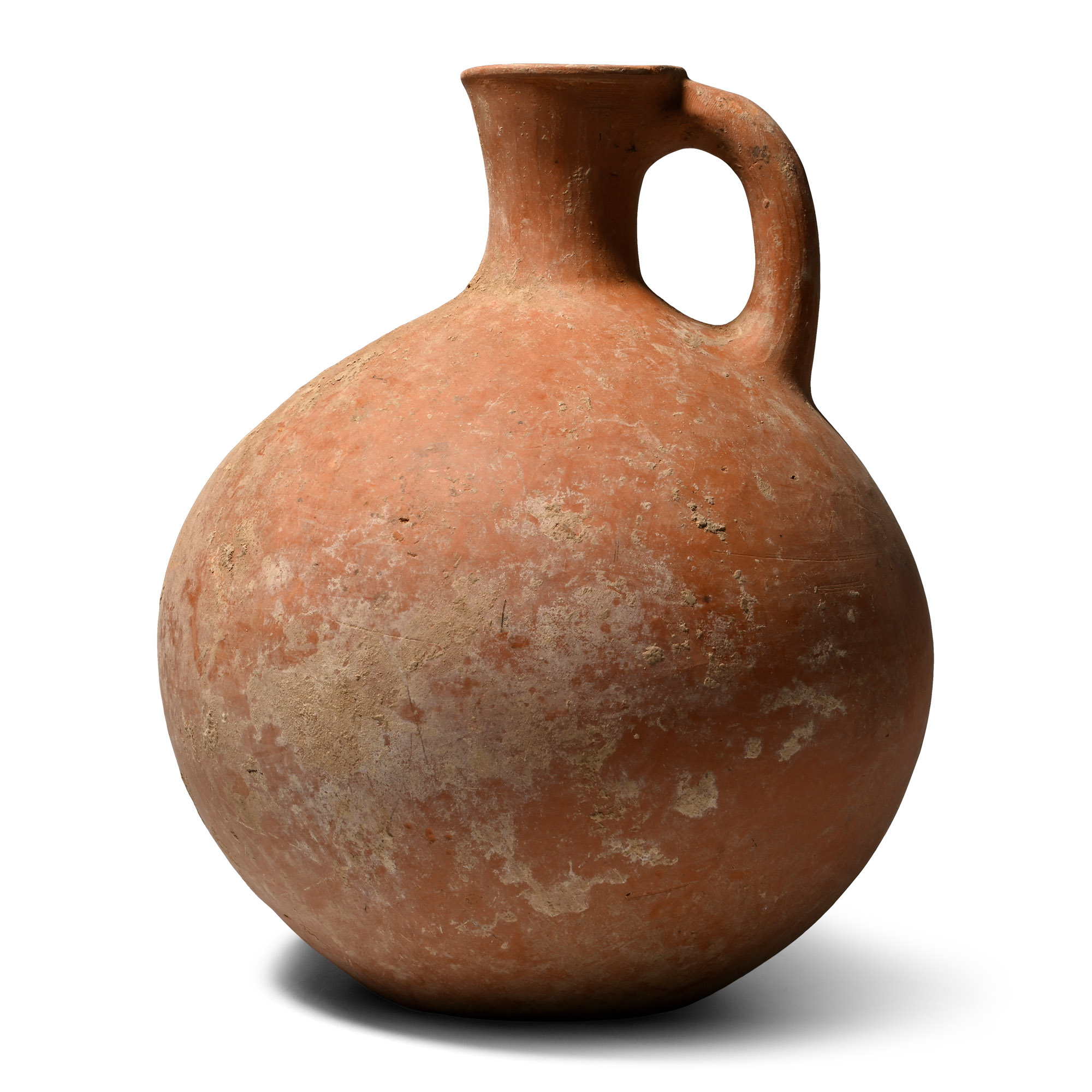 Western Asiatic Pottery Vessel with Handle