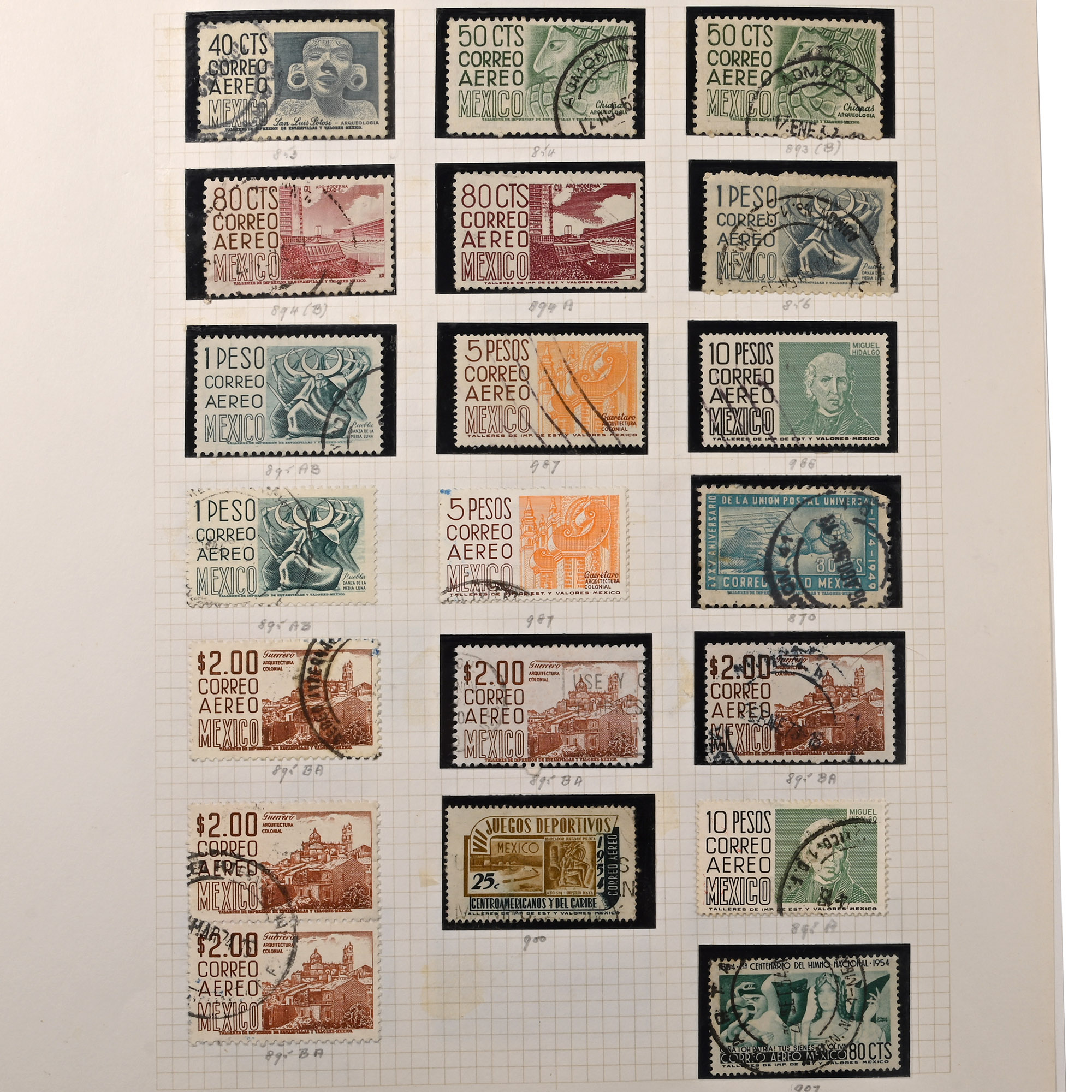 Loose Leaf Album of World Stamps
