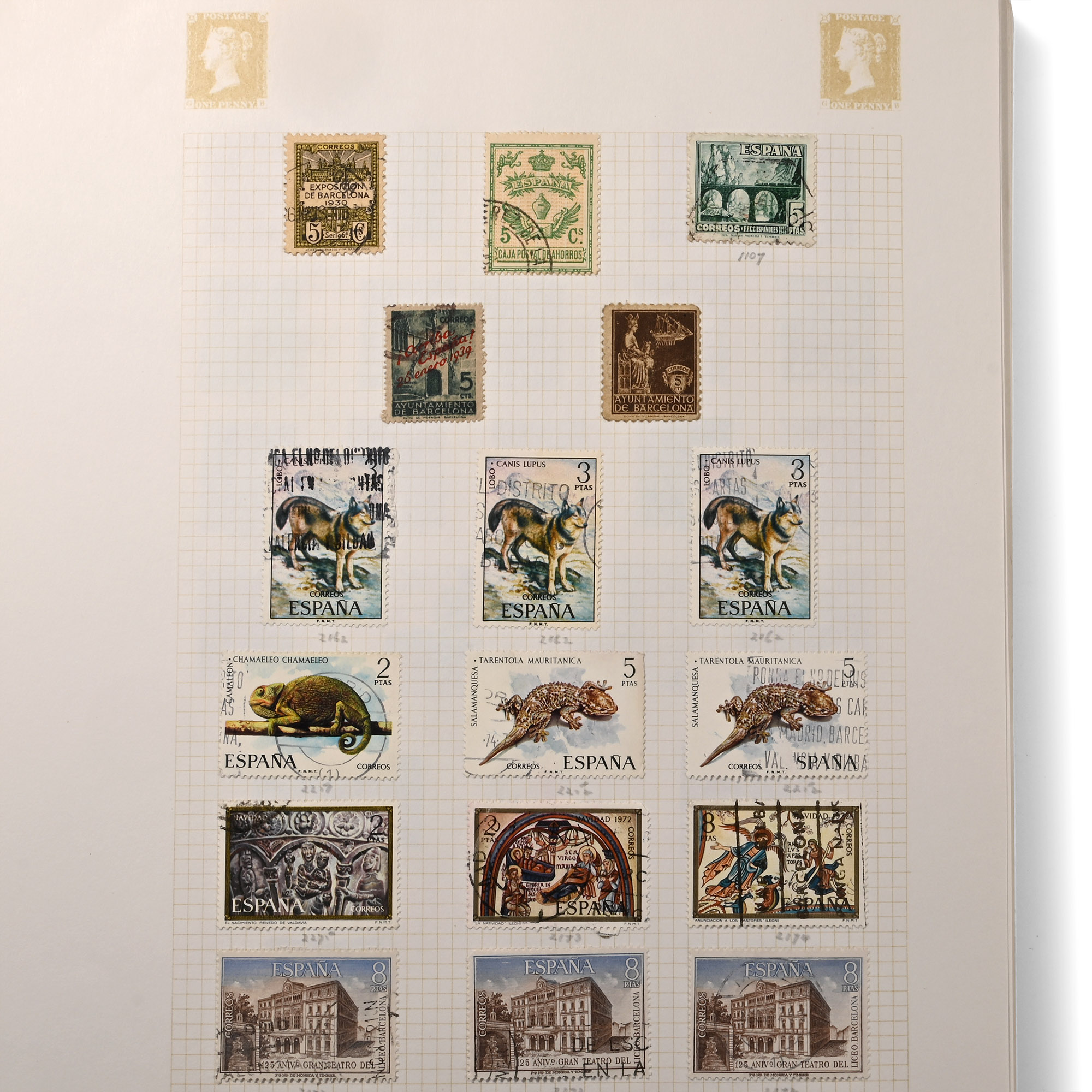 Loose Leaf Album of Great Britain, Commonwealth and World Stamps