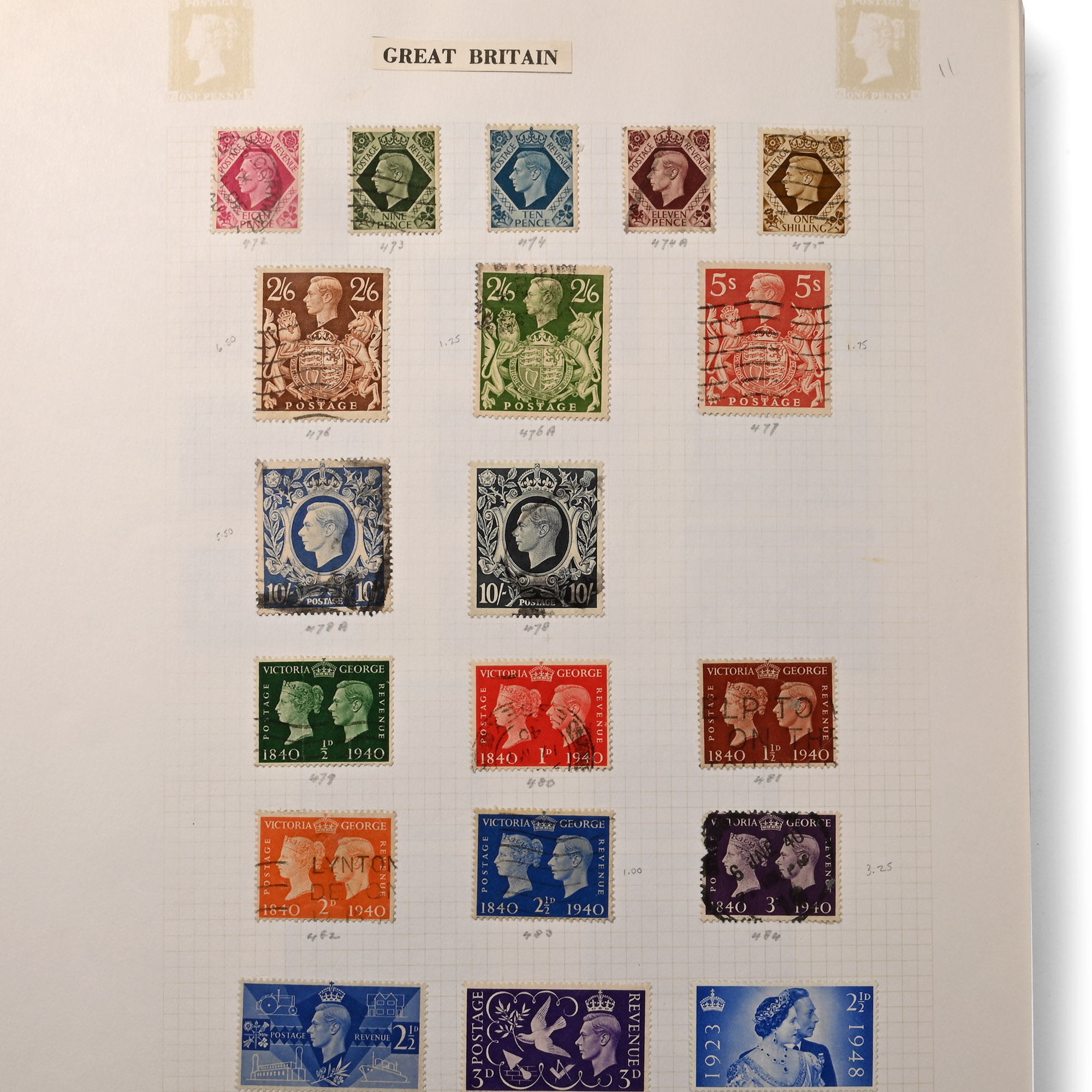 Loose Leaf Album of Great Britain, Commonwealth and World Stamps