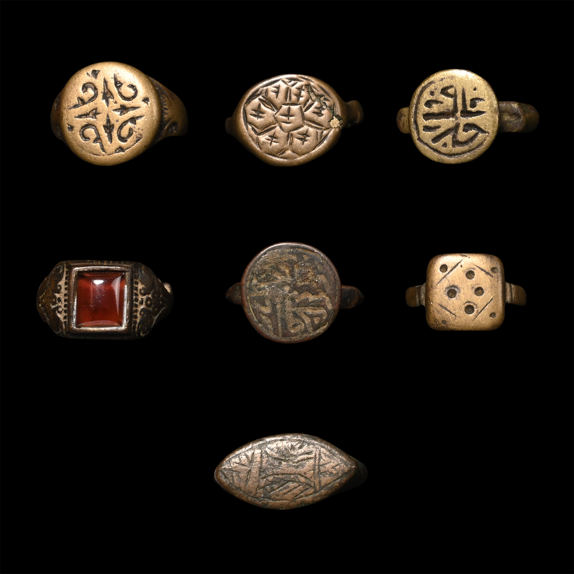 Western Asiatic Bronze Ring Collection