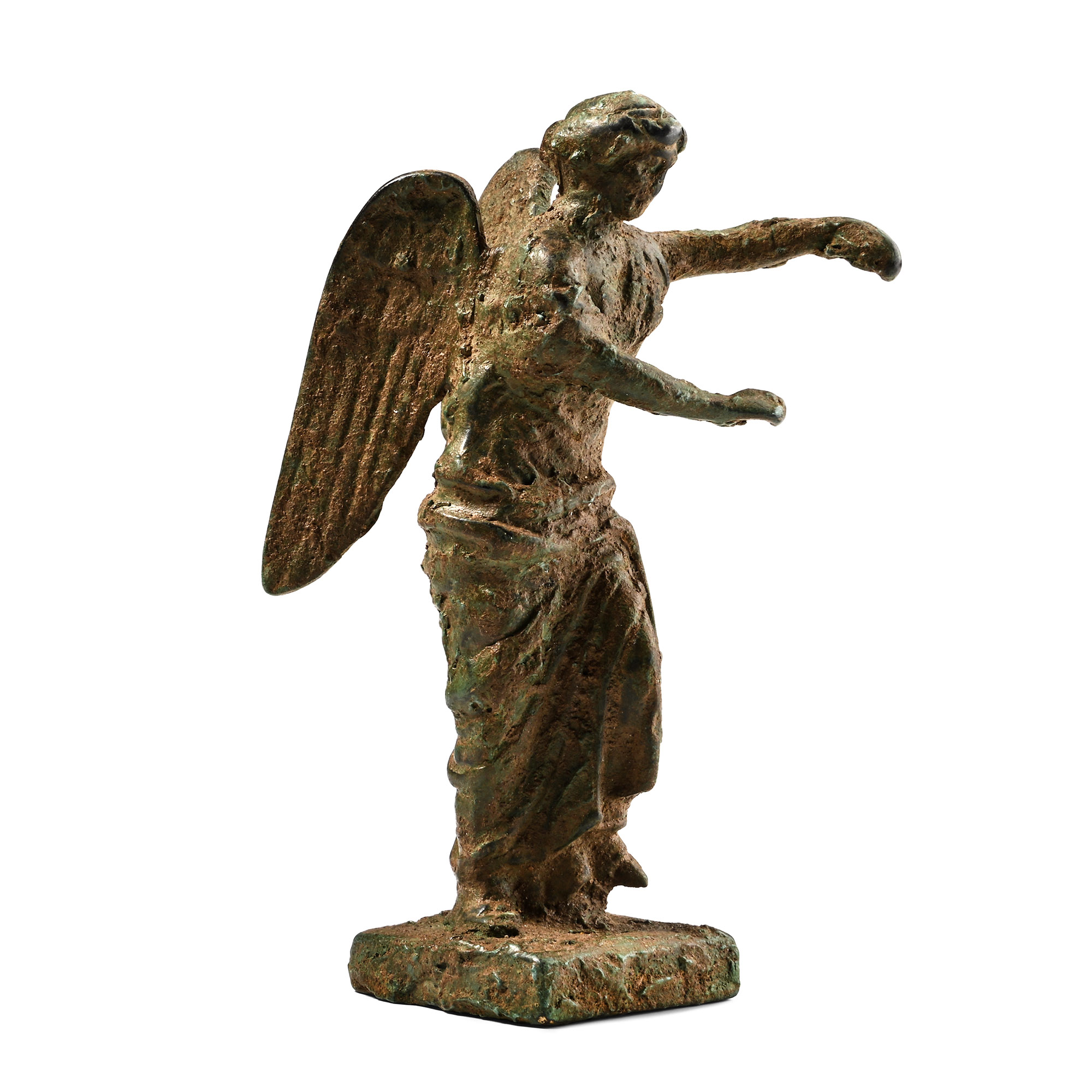 Roman Style Bronze Statuette of Victory