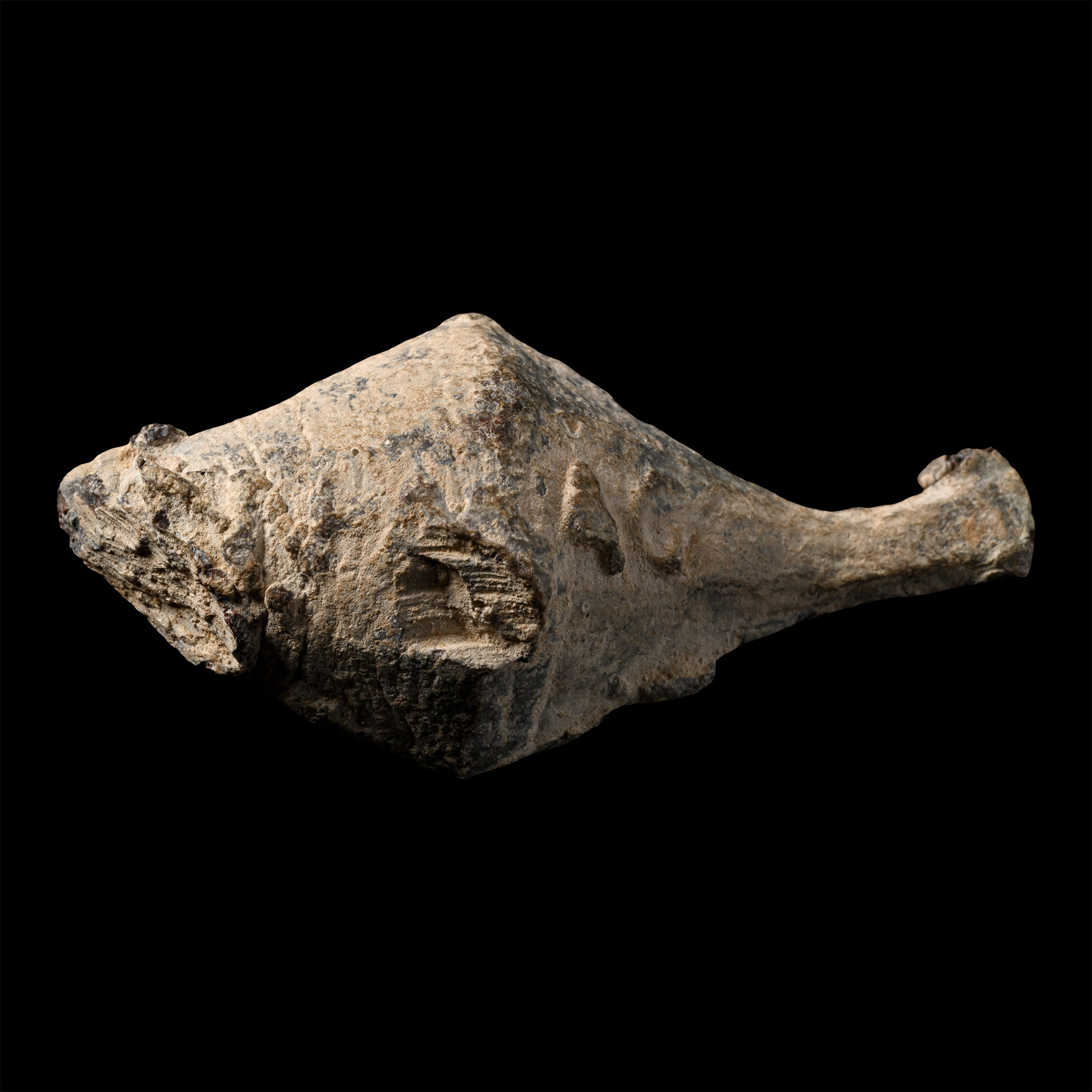 Roman Lead Cnaeus Pompey Battle of Munda Slingshot