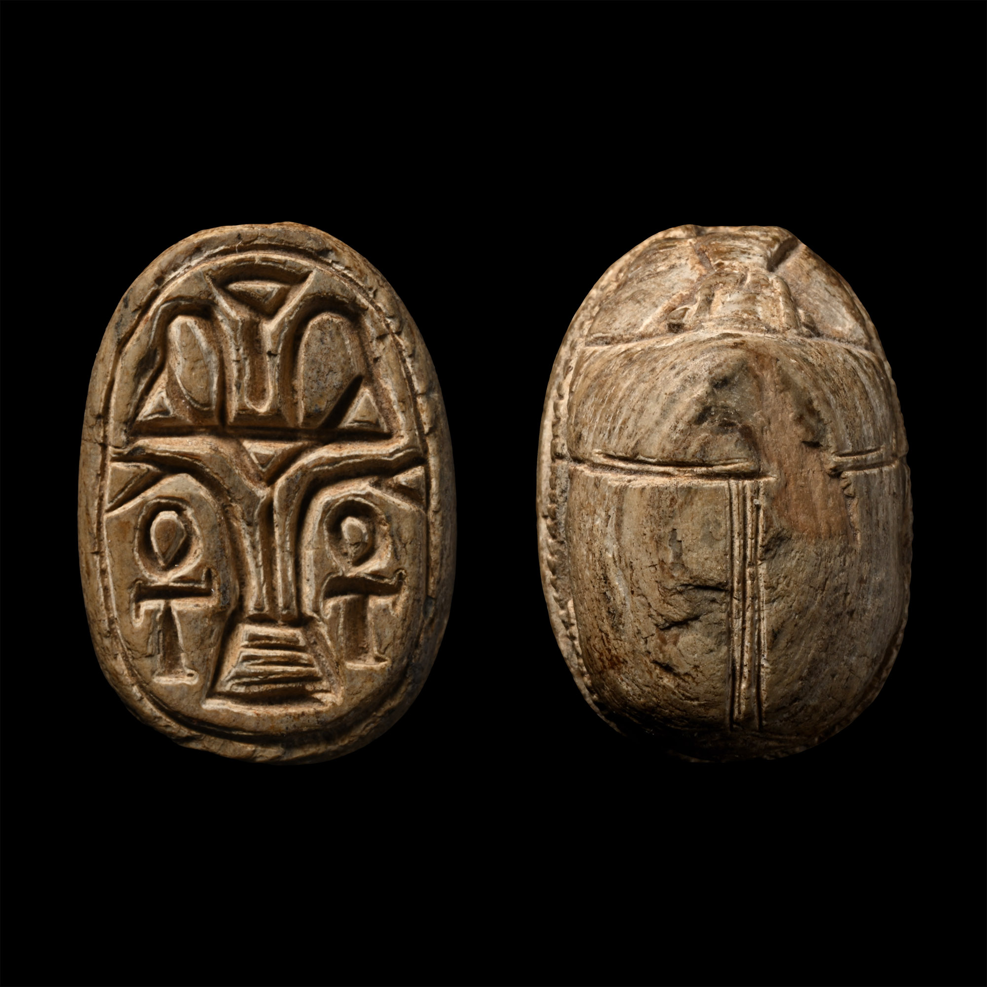Egyptian Steatite Scarab
