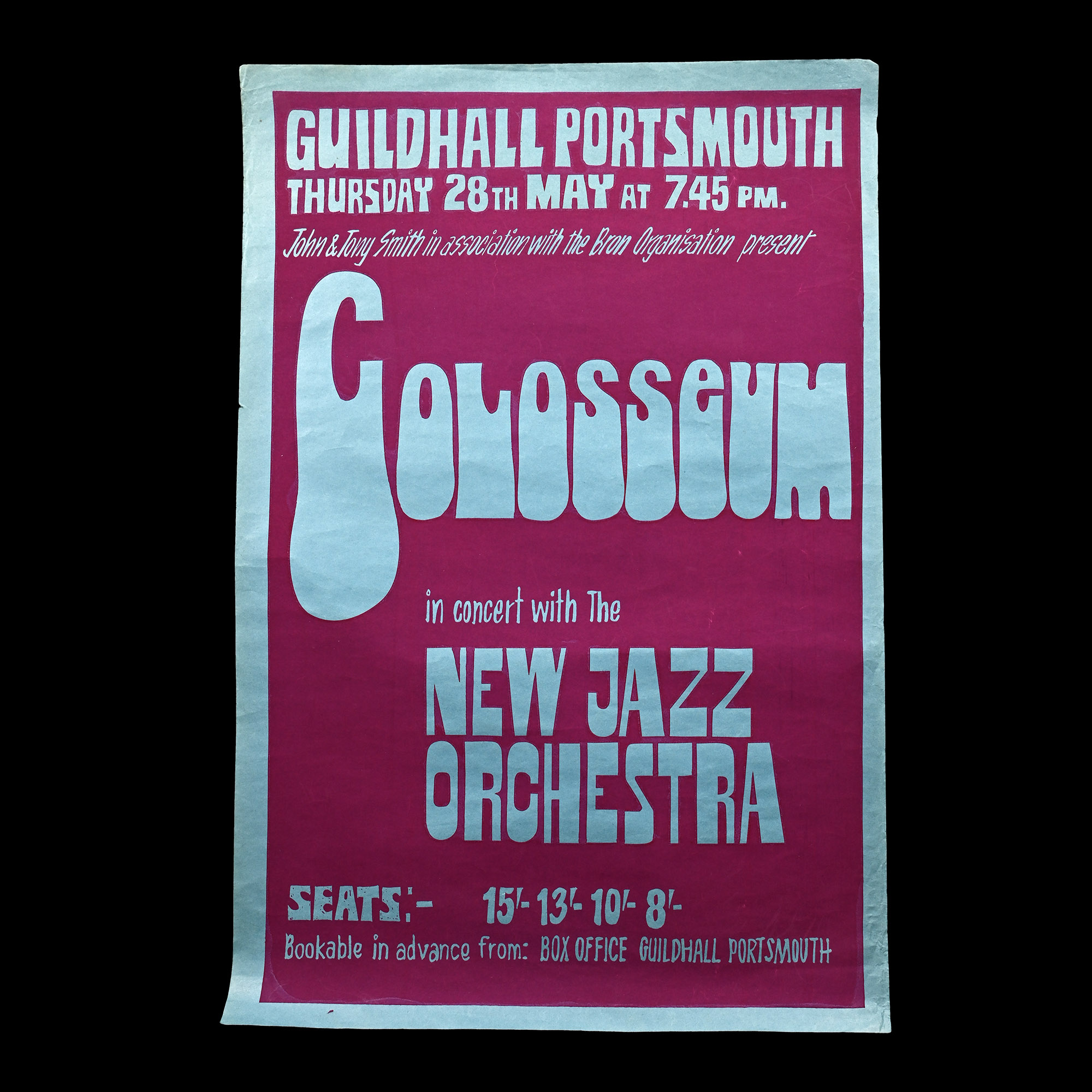 Original Colosseum Poster by David Arnott