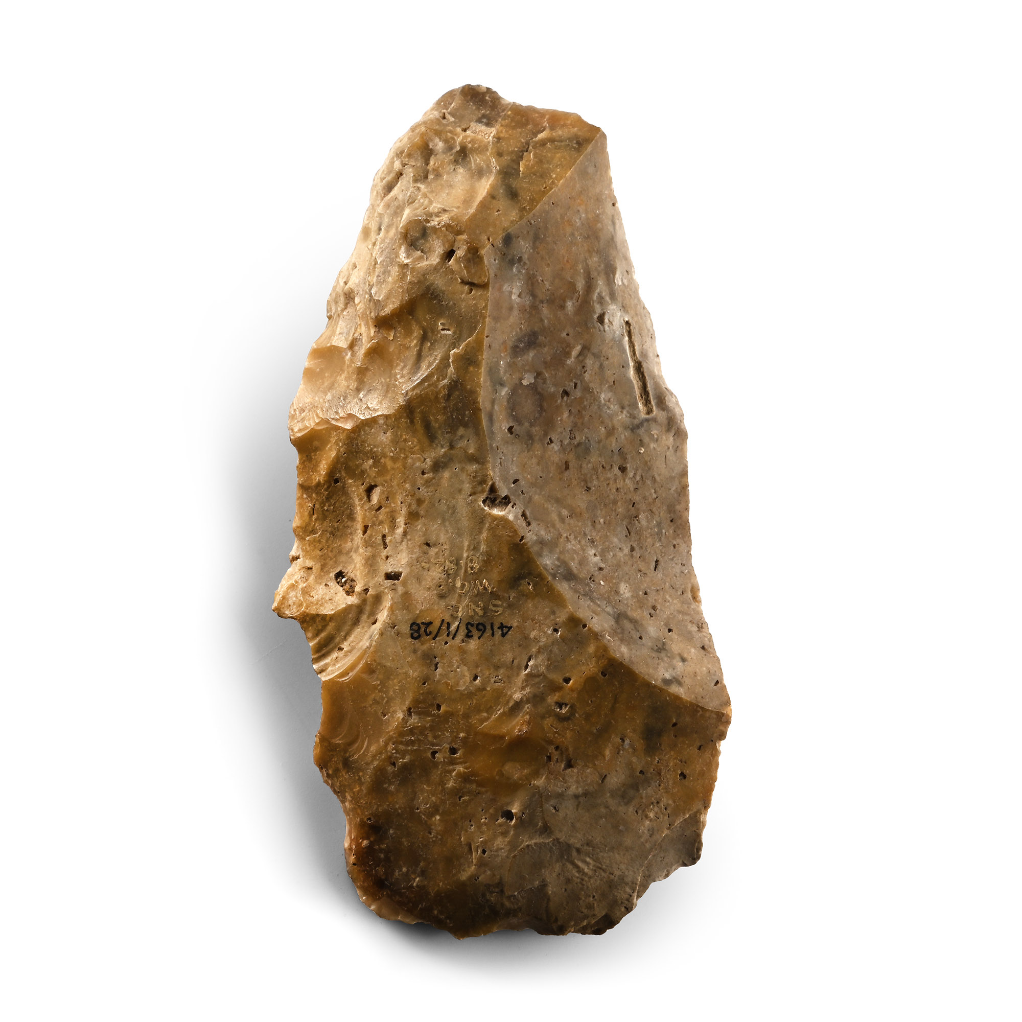 Stone Age Clactonian Flint Axehead