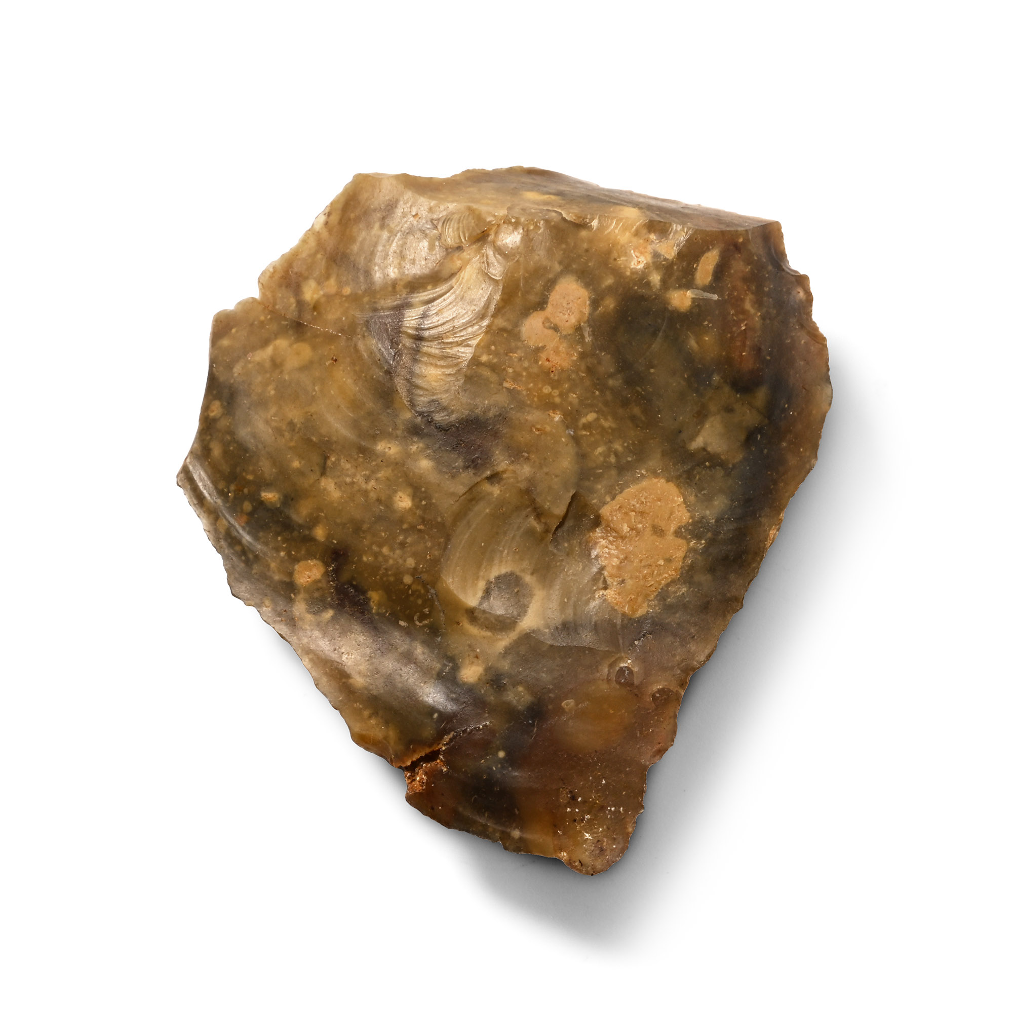Stone Age Clactonian Flint Scraper