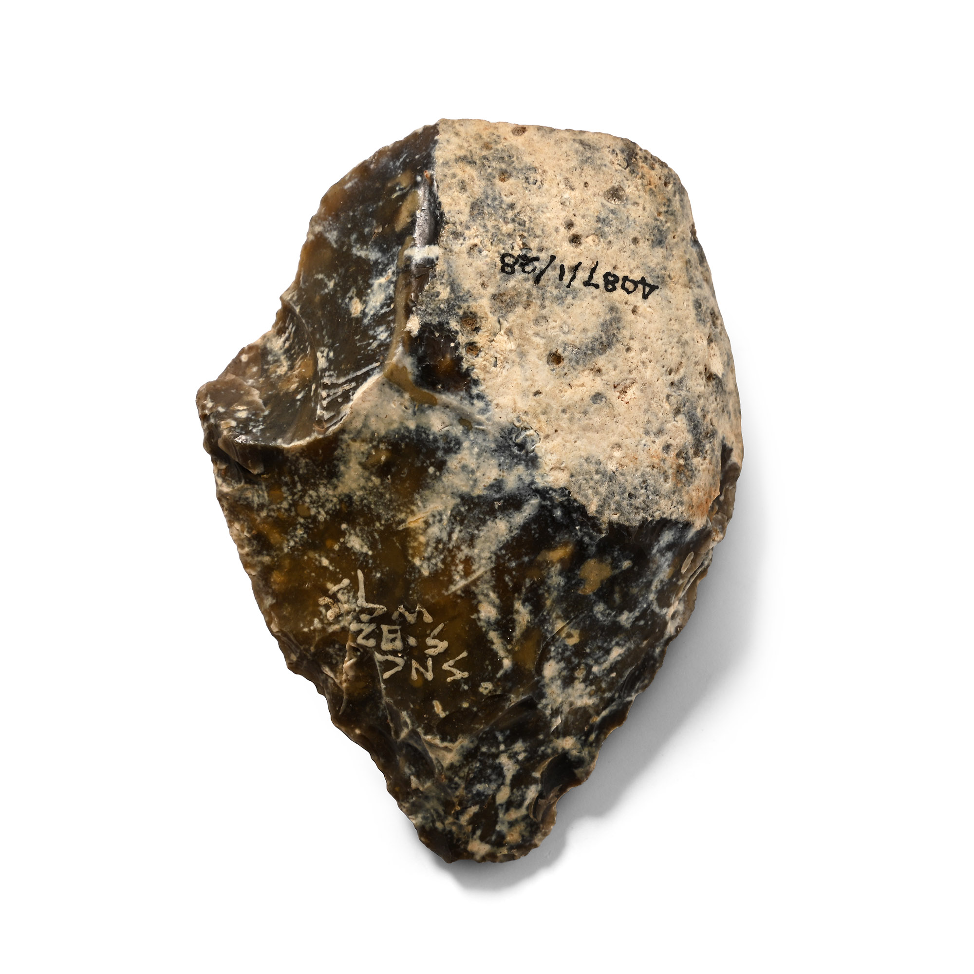 Possible Stone Age Clactonian Flint Scraper