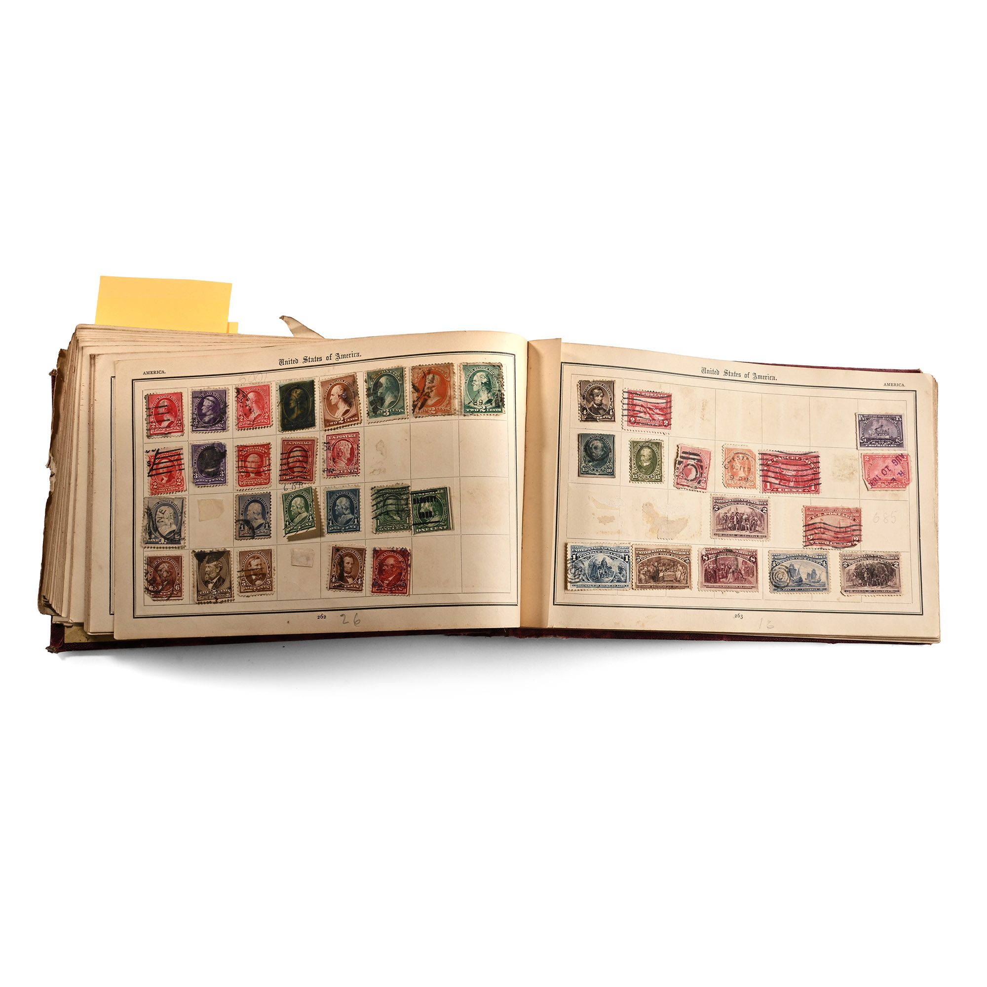 Victorian World and Commonwealth 'Improved Postage Stamp Album'