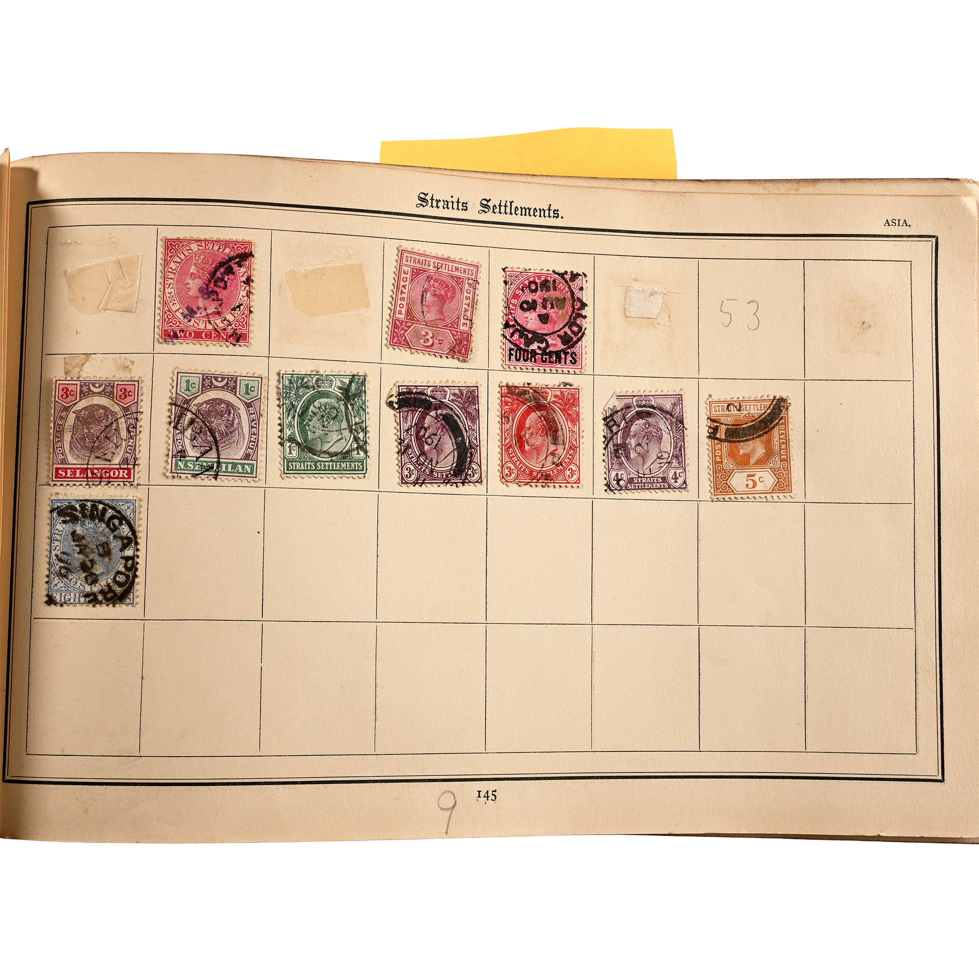 Victorian World and Commonwealth 'Improved Postage Stamp Album'