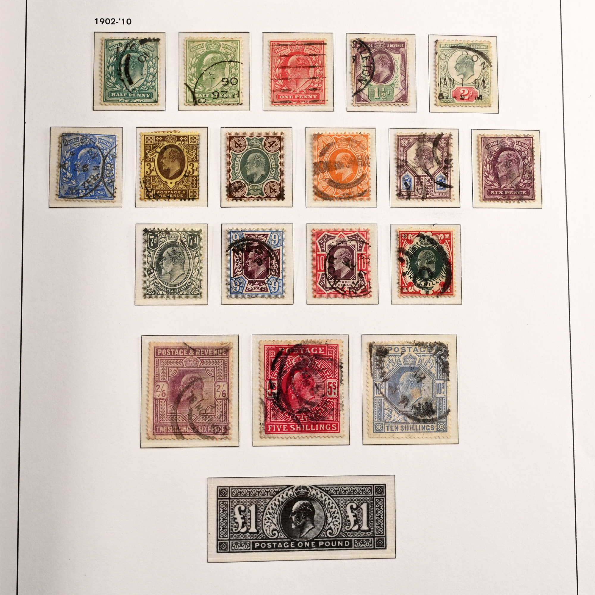Great Britain Davo Stamp Album