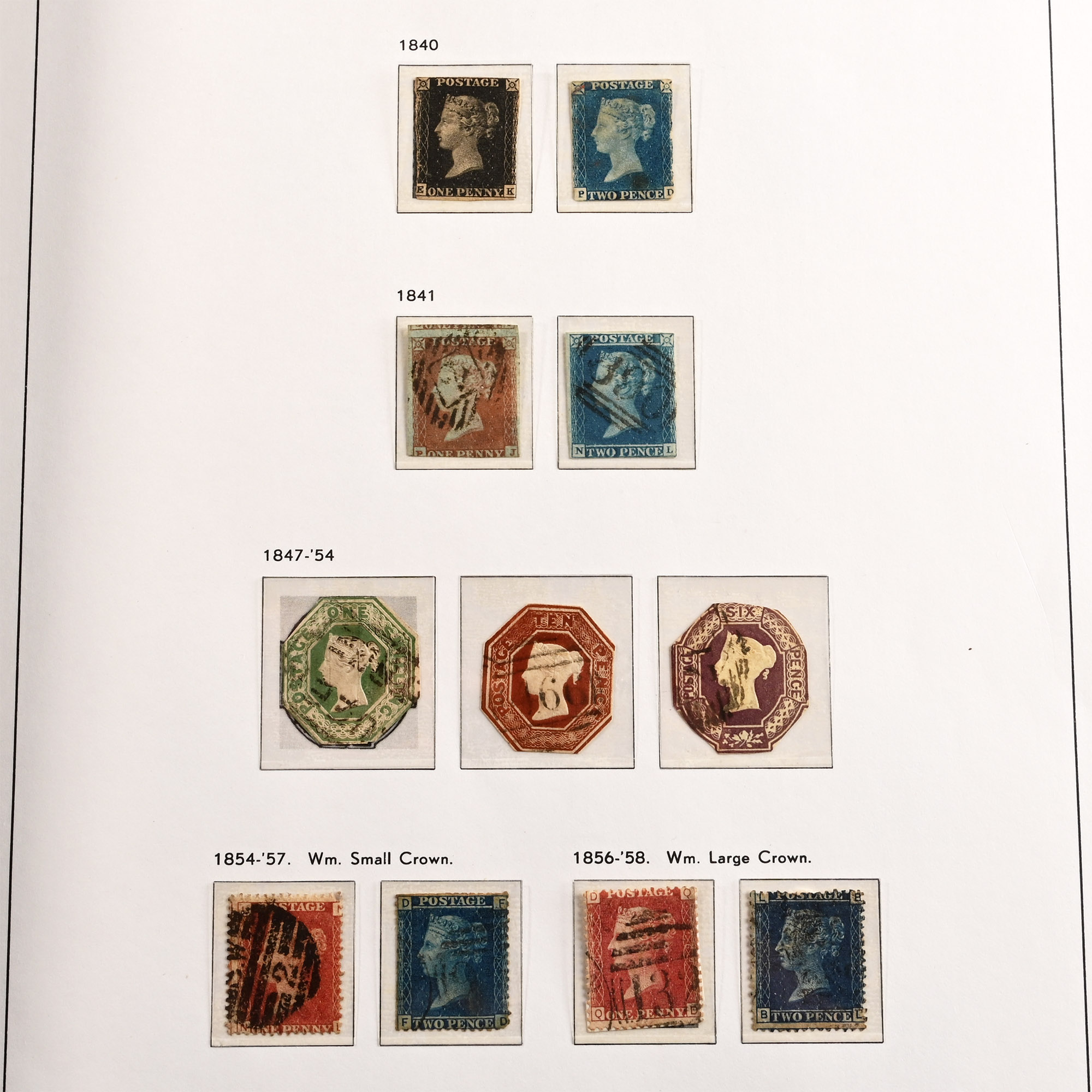 Great Britain Davo Stamp Album