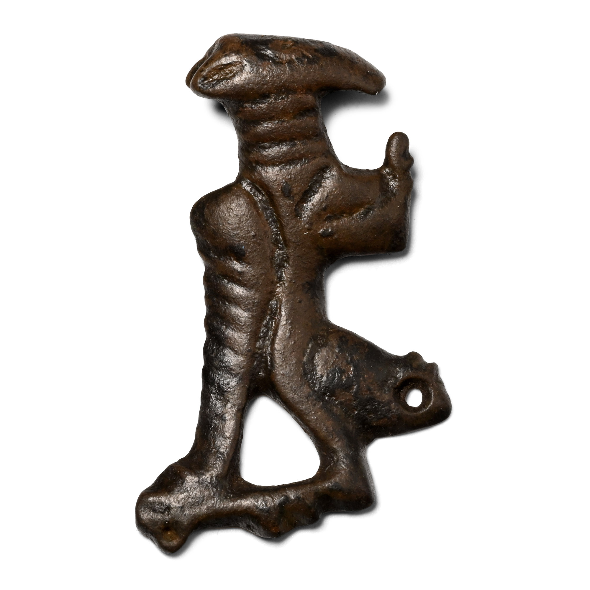 Scandinavian Viking Bronze Sword Chape