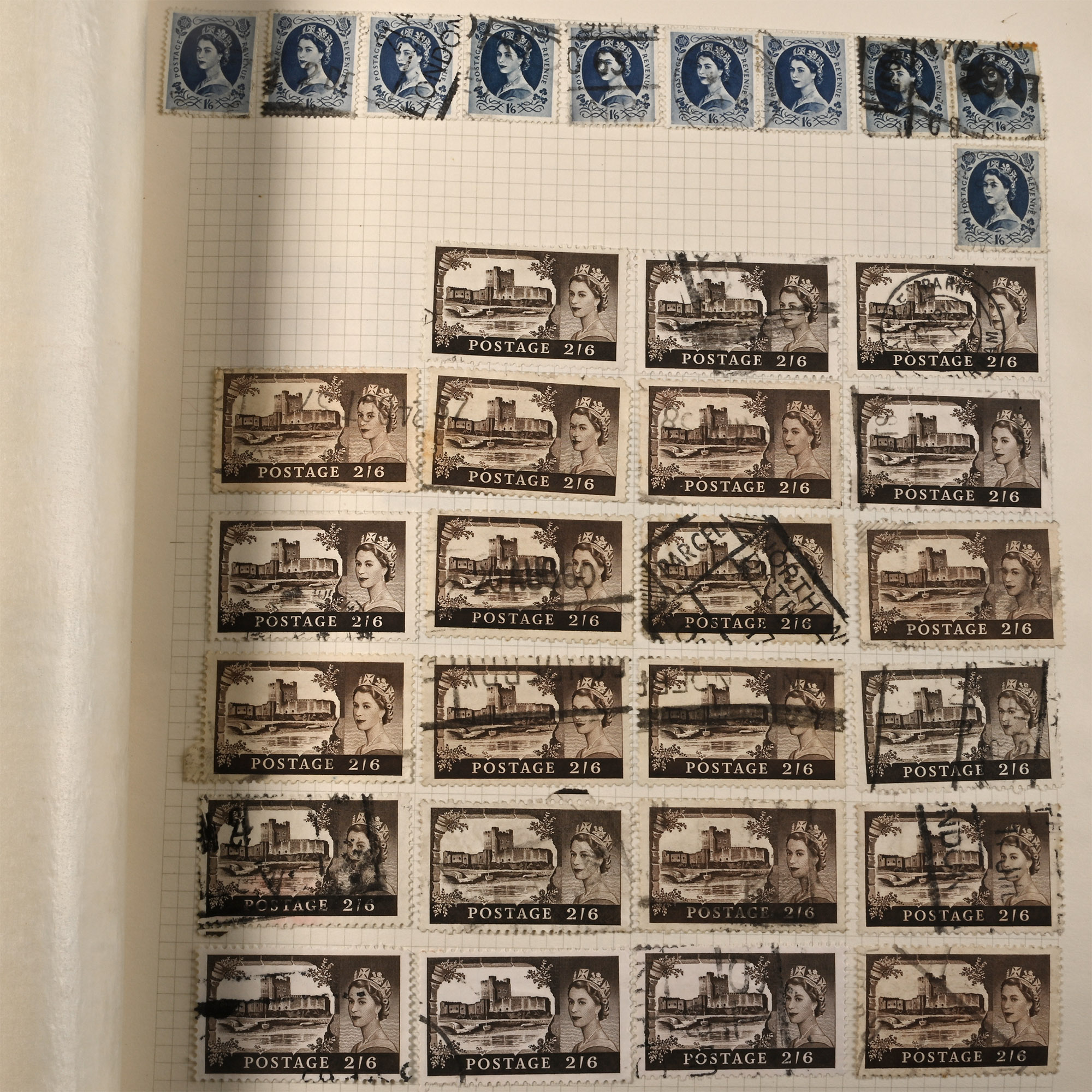 Large Great Britain Stamp Album