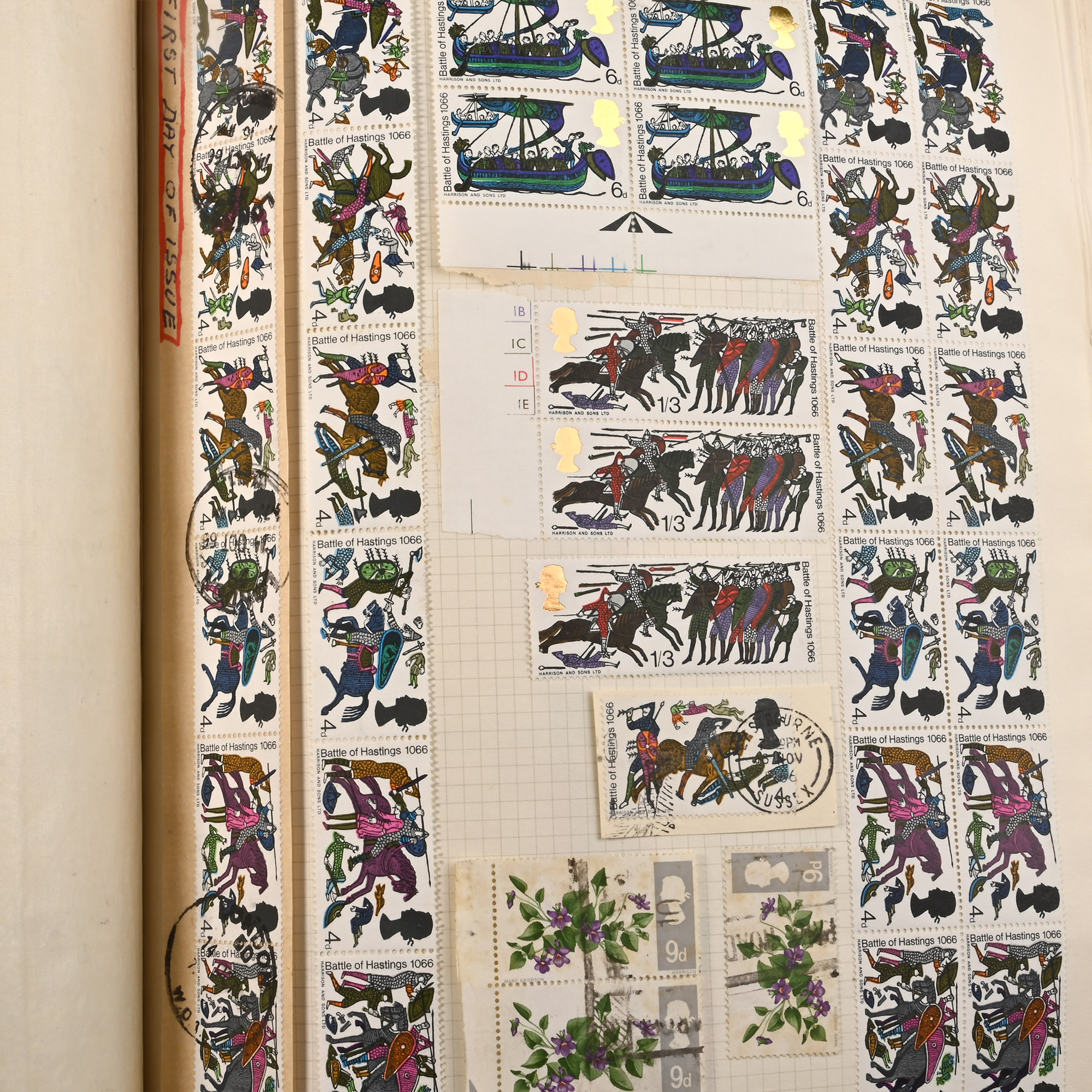 Large Great Britain Stamp Album