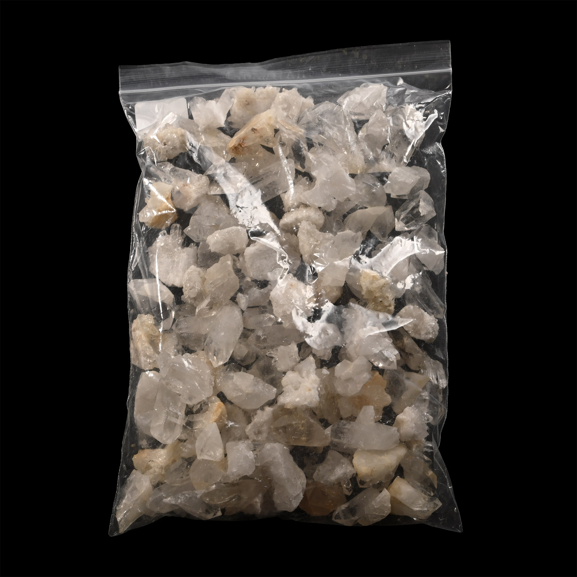 Large Group of One Hundred [100] Rock Crystal Quartz Specimens