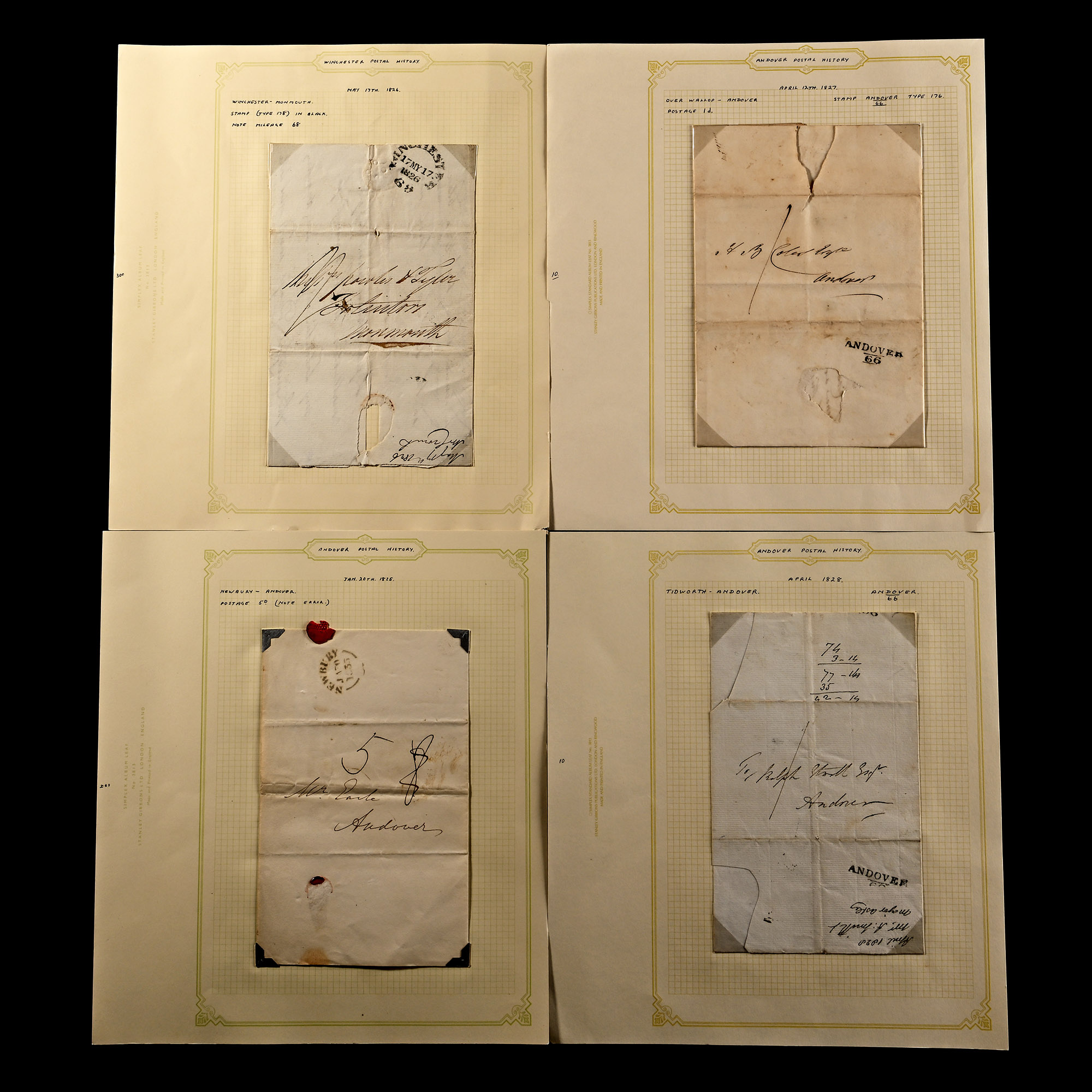 Great Britain (GB) Postal History, Early 19th Century Pre-Stamp Covers