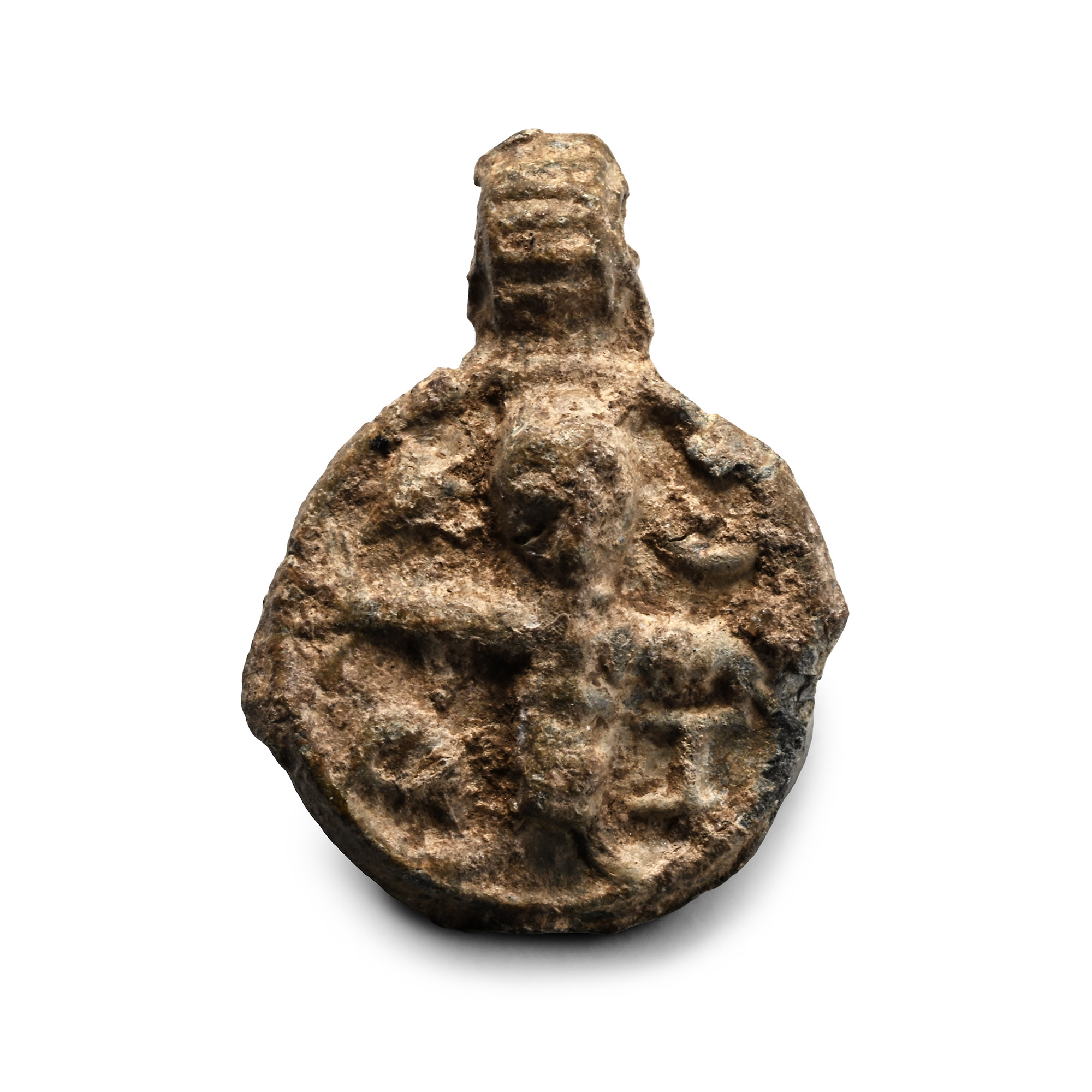Anglo-Saxon Lead Crucifixion Pendant