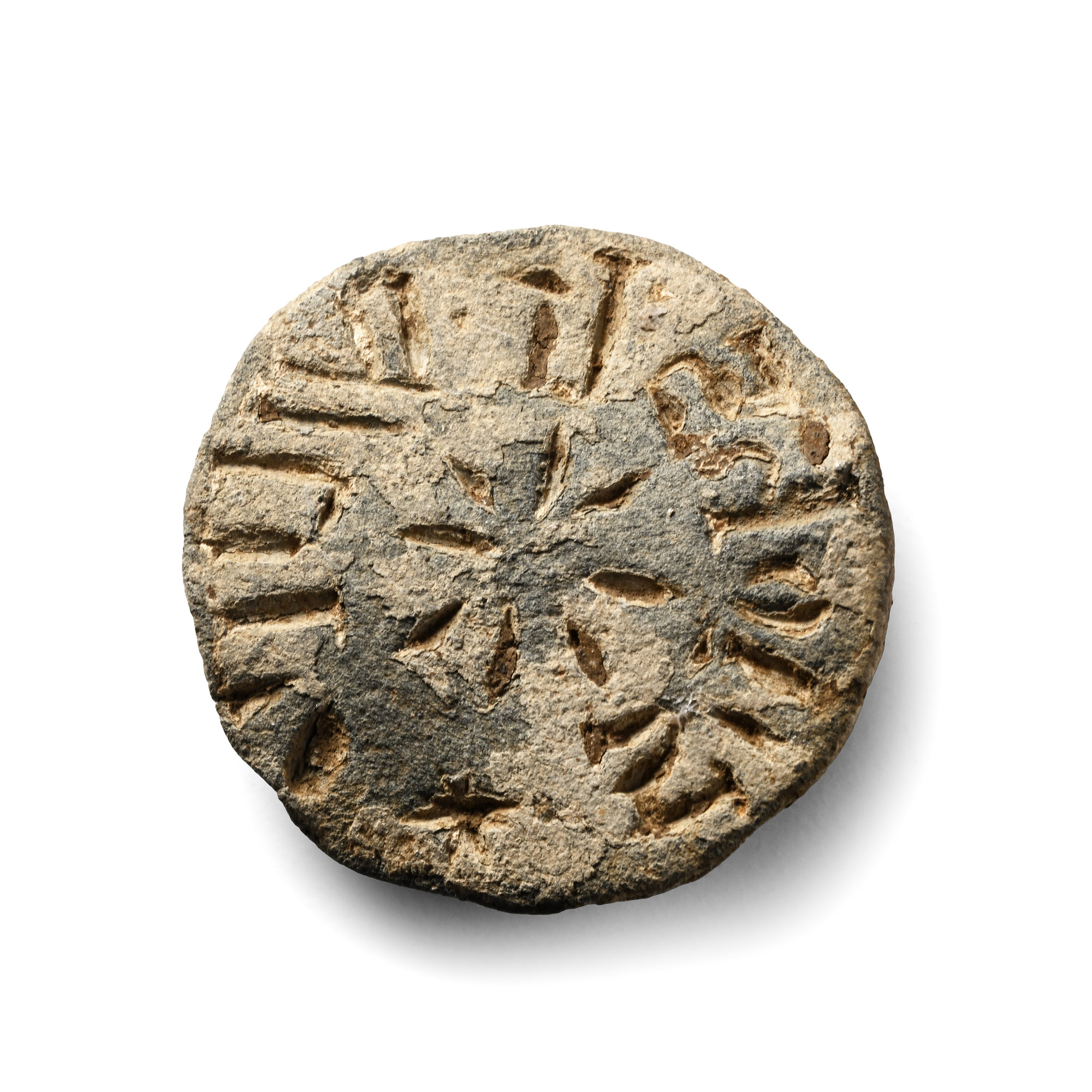 Medieval Lead Personal Seal Matrix for John