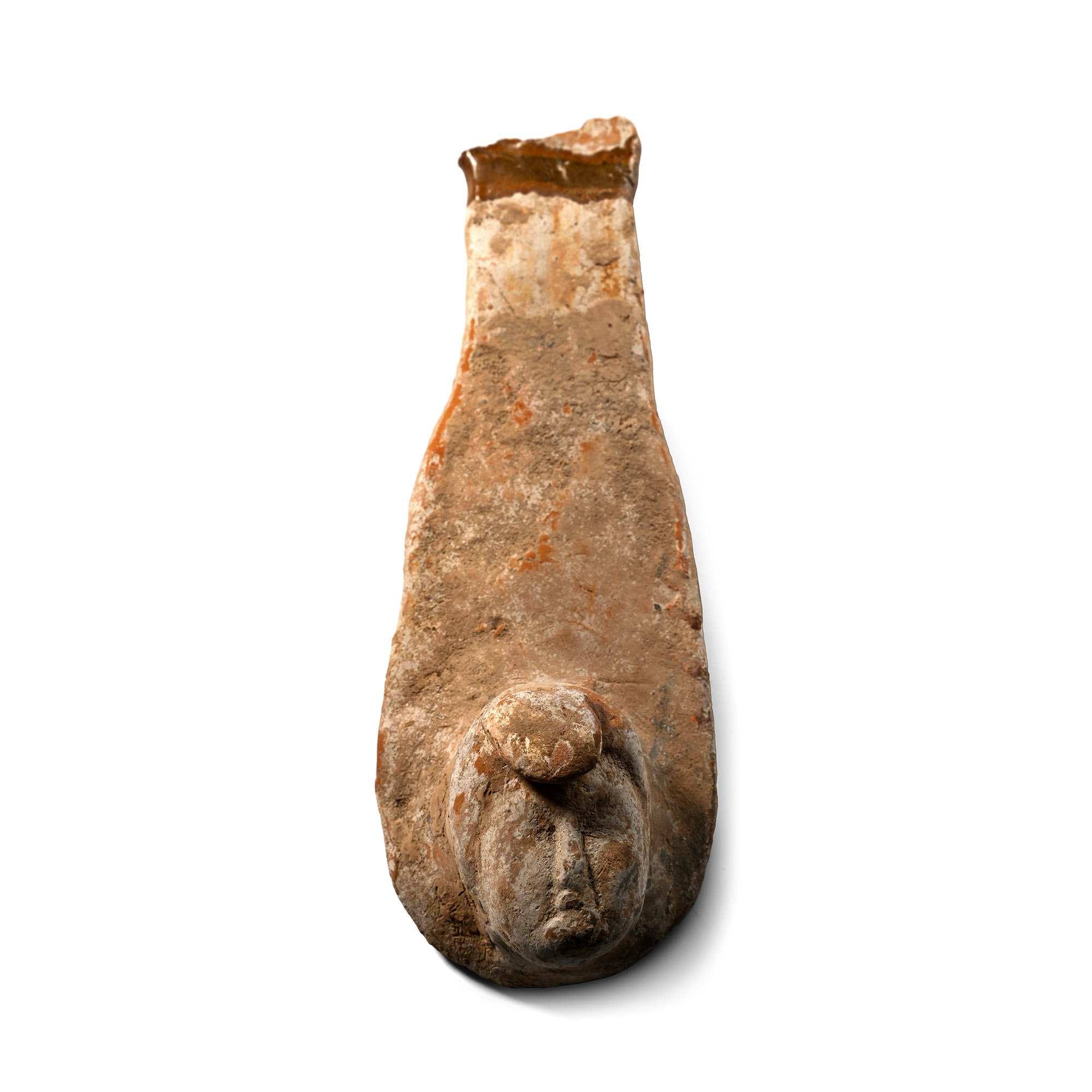 Chinese Tang Terracotta Hanging Bust