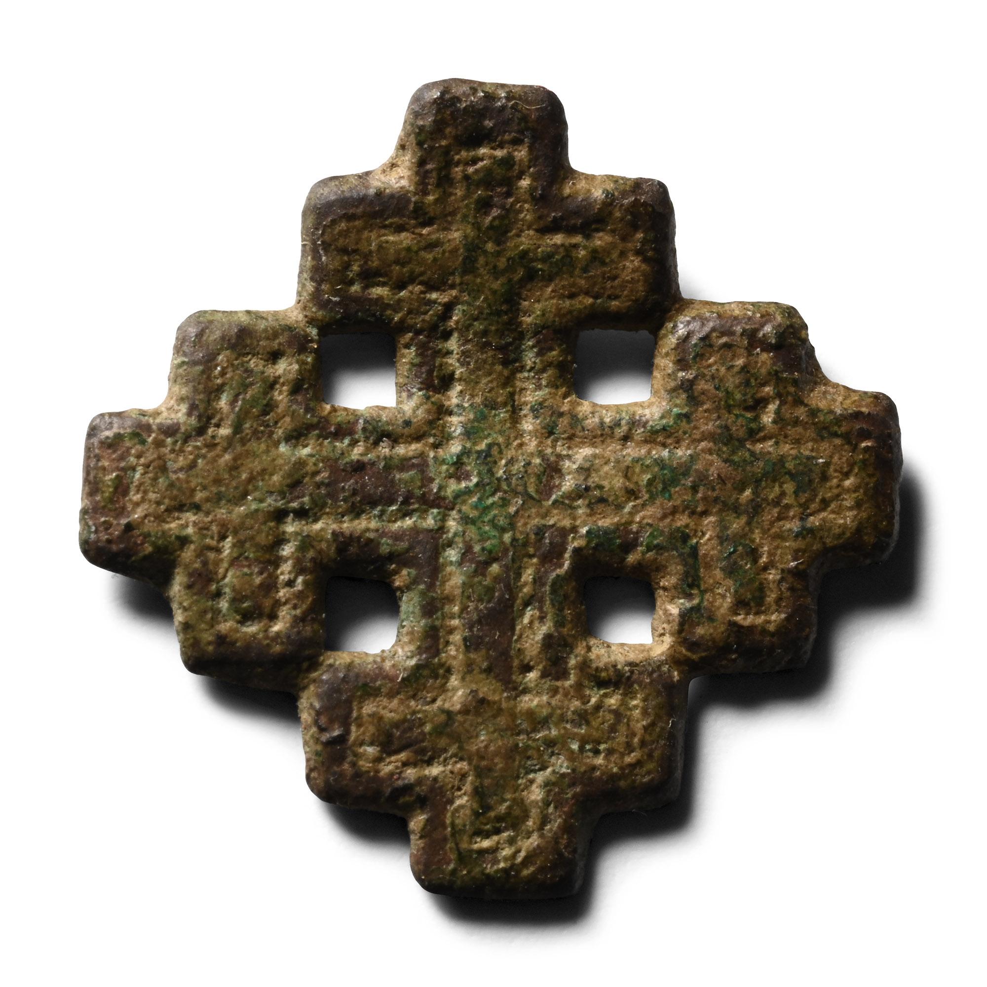 Medieval Bronze Knight's Holy Sepulchre Badge