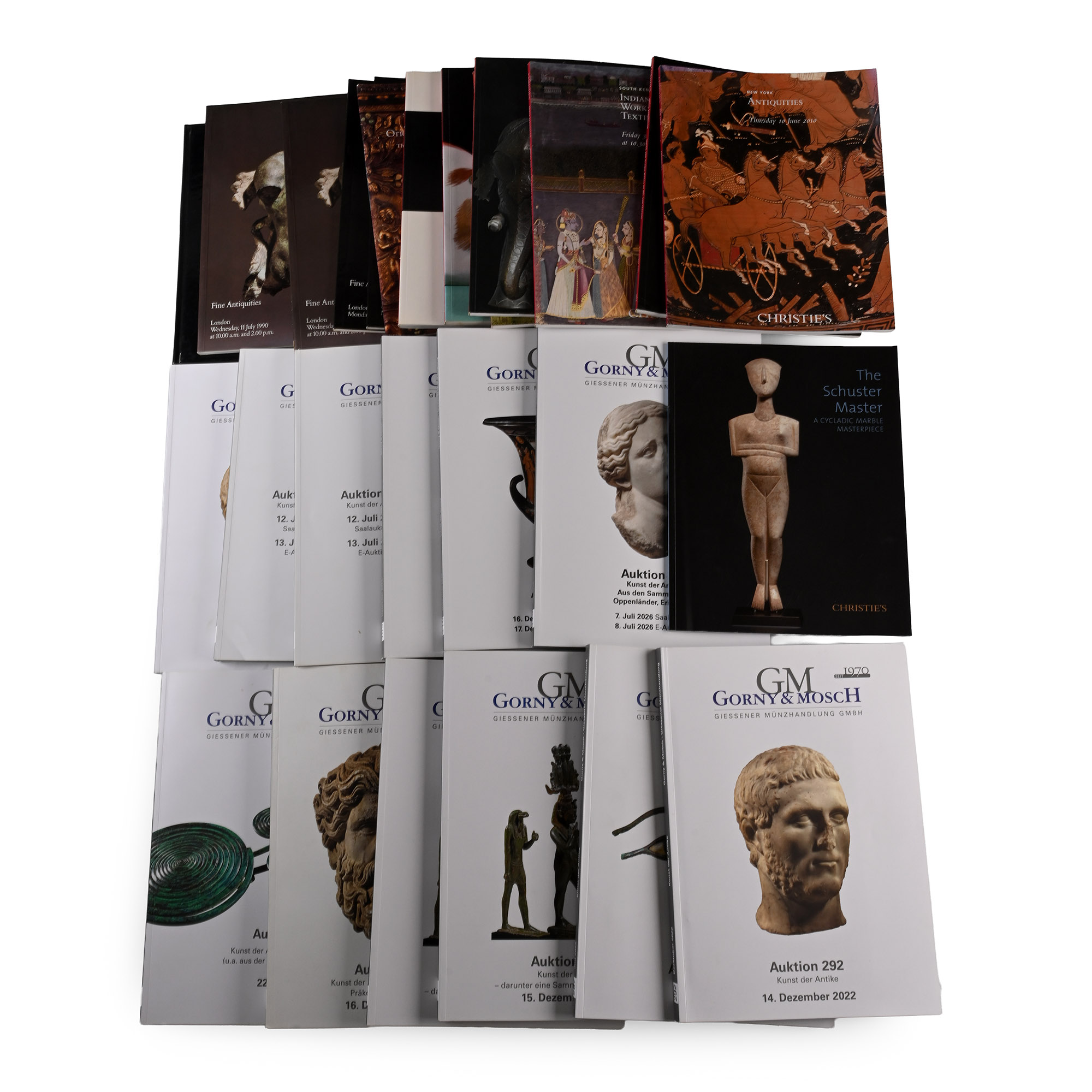 Christie's and Gorny & Mosch Antiquities Catalogues - 26 Titles