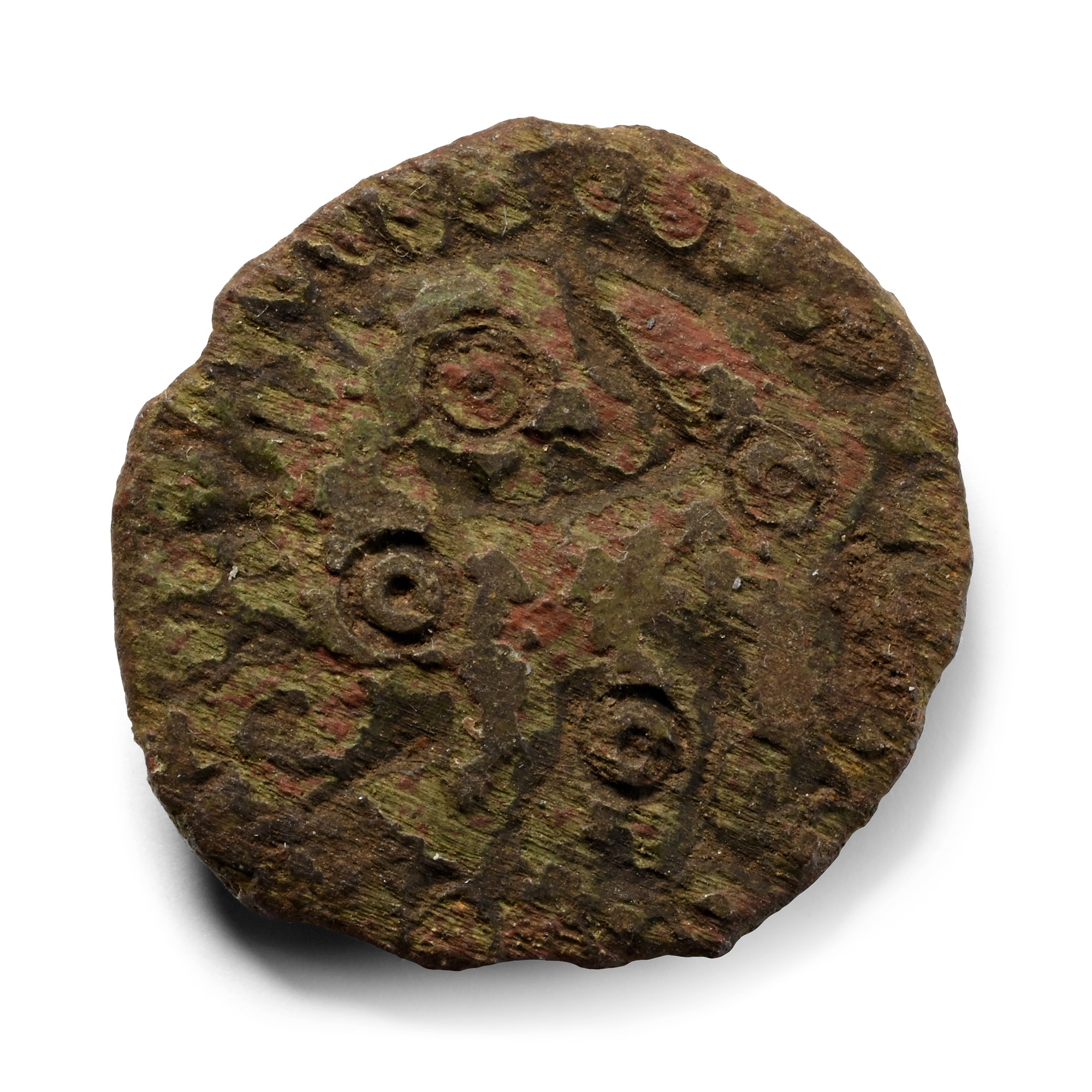 Anglo-Scandinavian Viking Bronze Beast Facing Back Brooch
