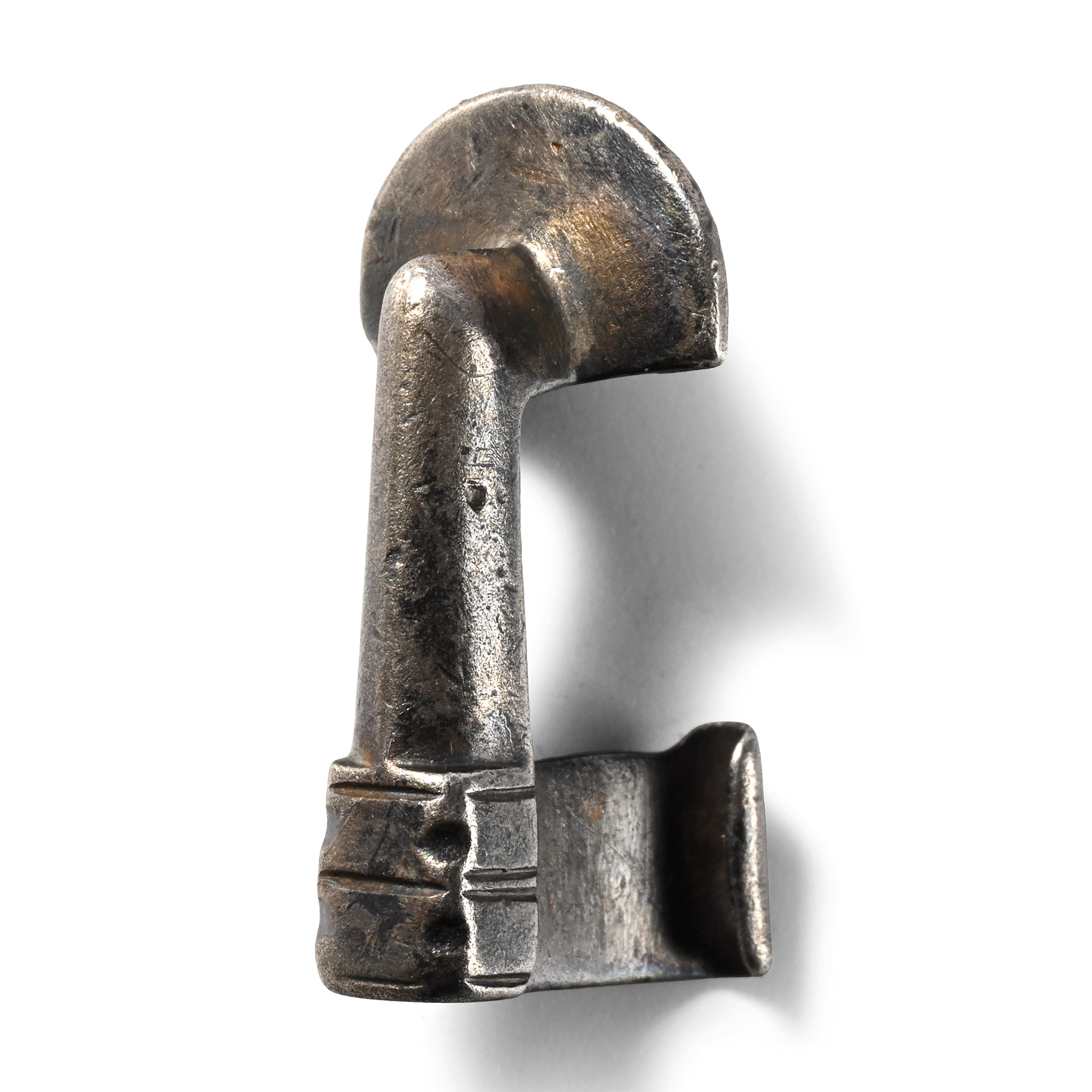 Roman Silver Knee Brooch