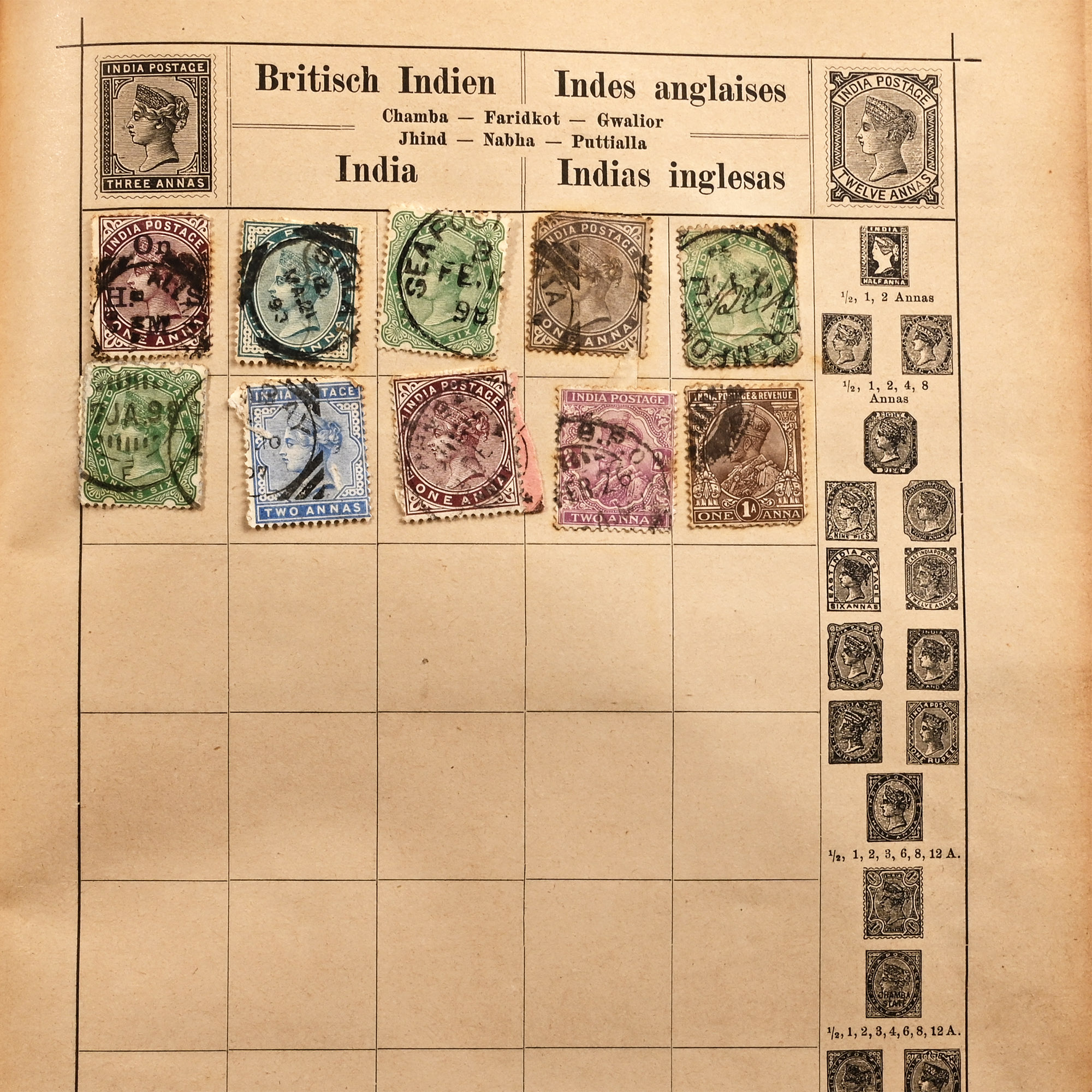 Illustrated Postage Stamp Album of World Stamps