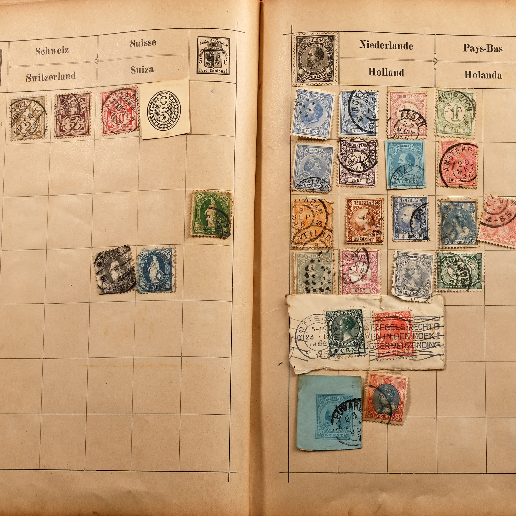 Illustrated Postage Stamp Album of World Stamps