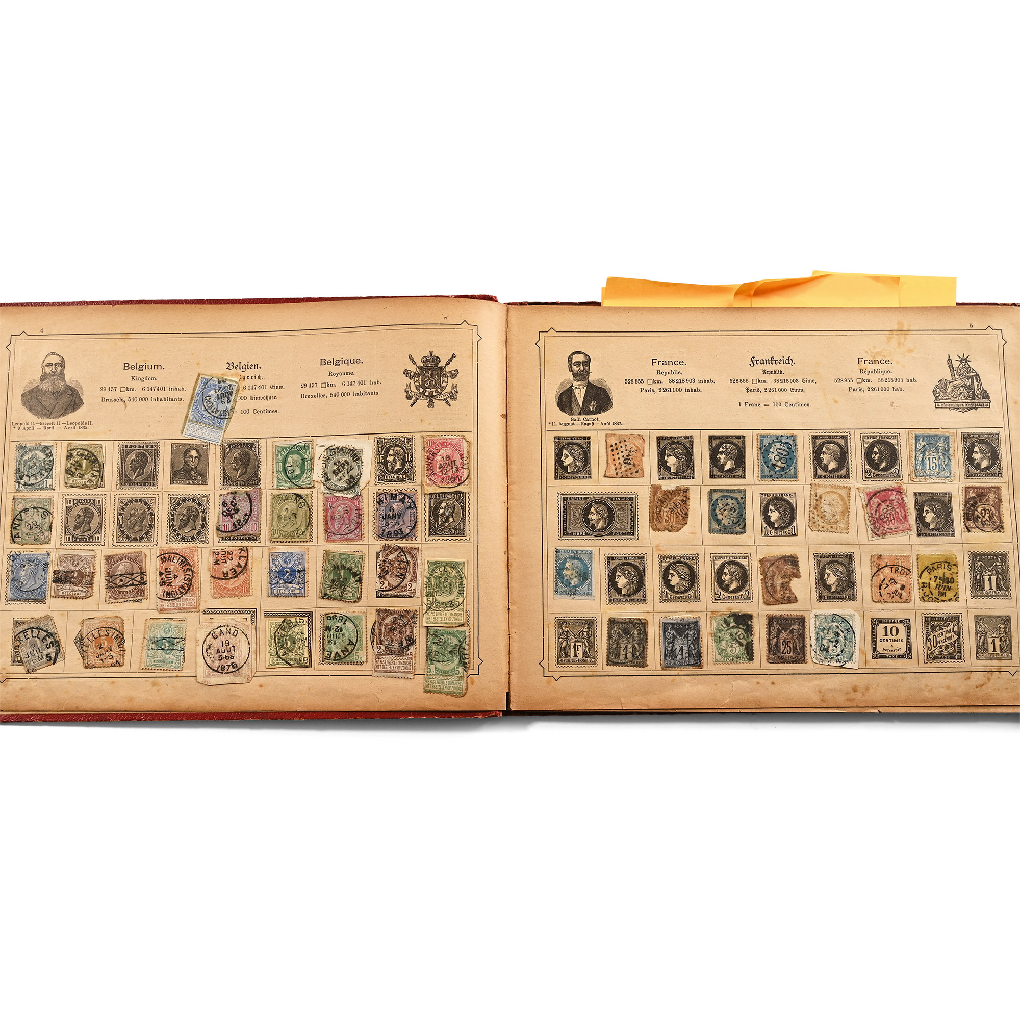 Postage Stamp Album of World Stamps