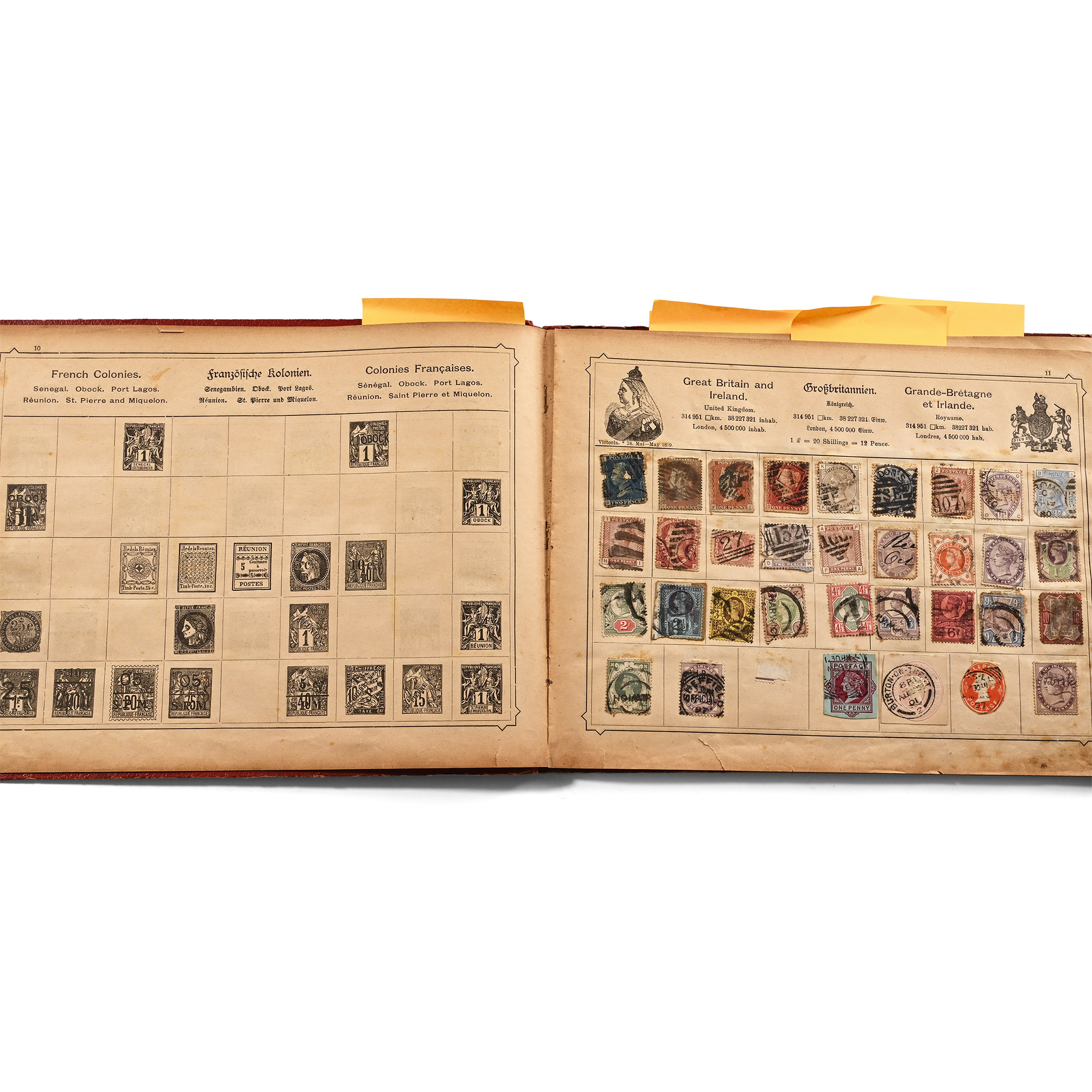 Postage Stamp Album of World Stamps