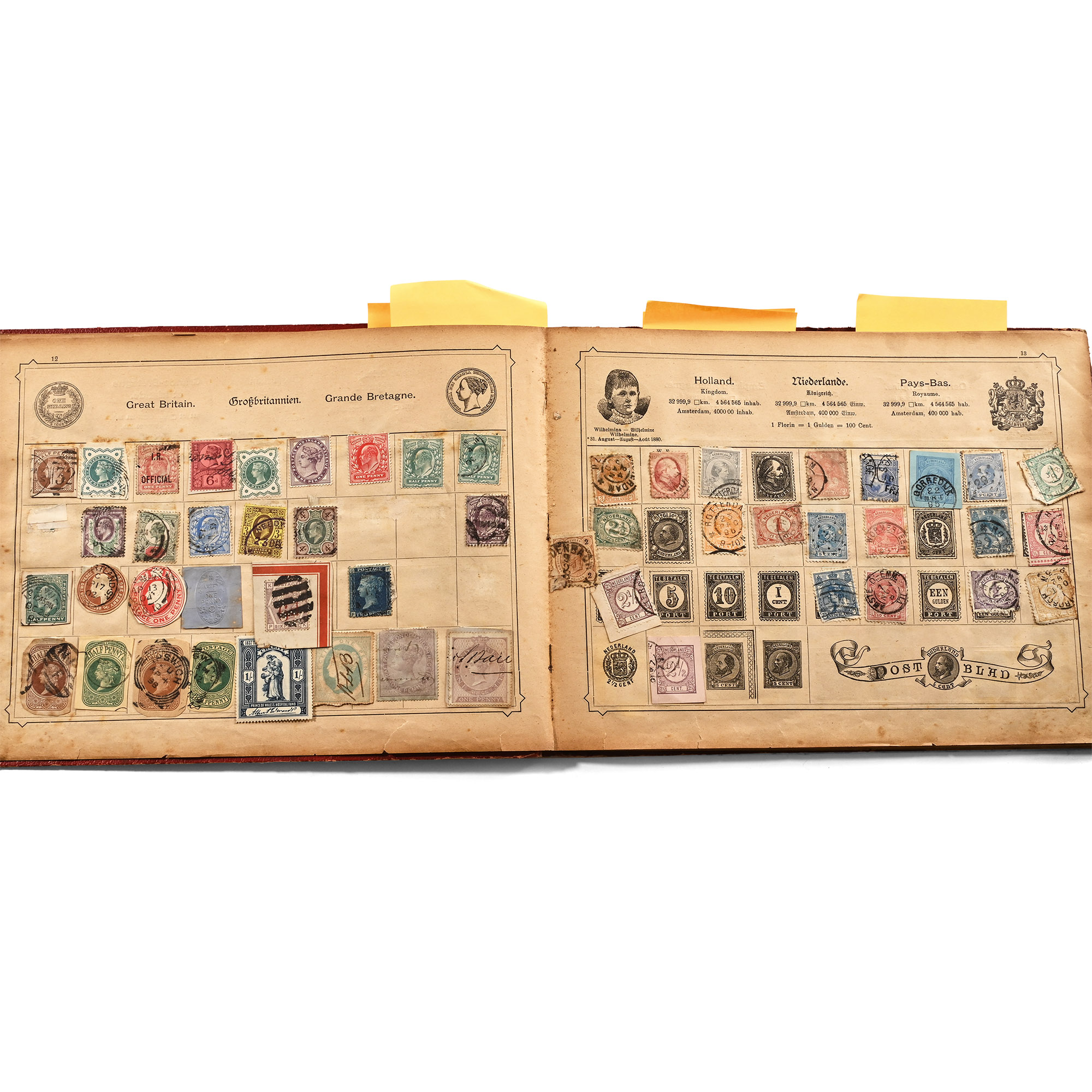 Postage Stamp Album of World Stamps
