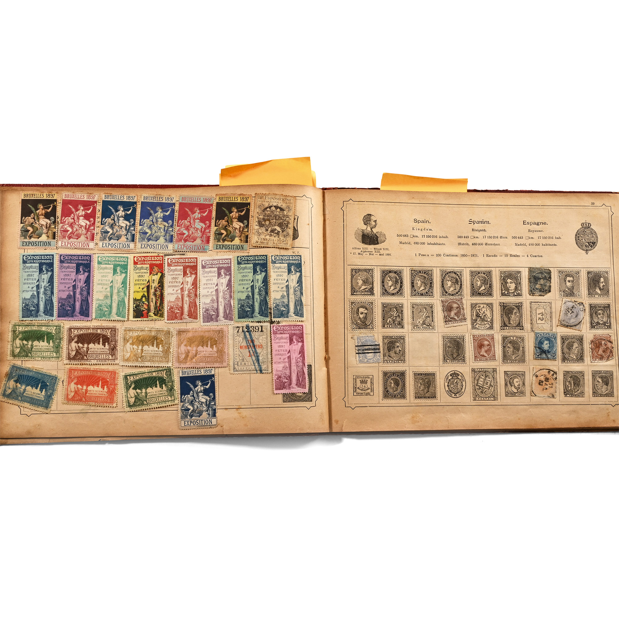Postage Stamp Album of World Stamps