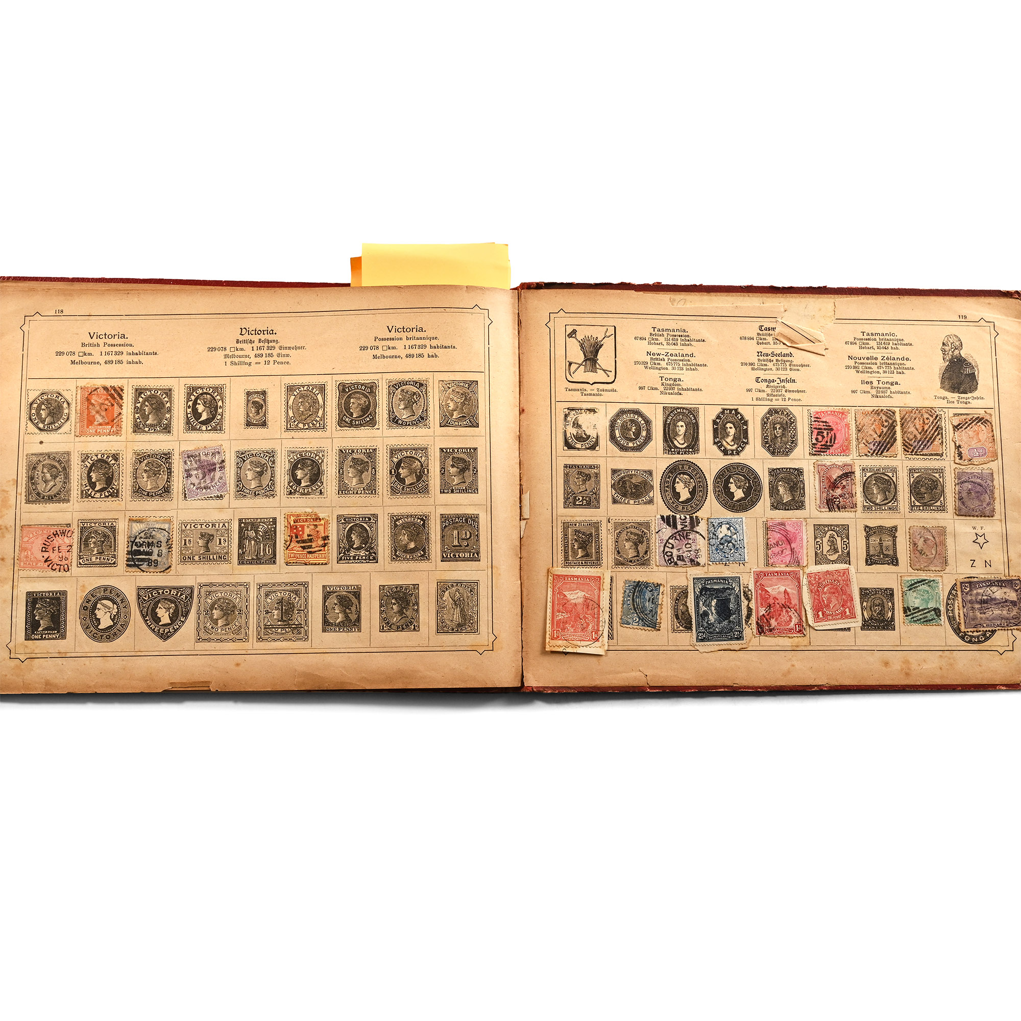 Postage Stamp Album of World Stamps