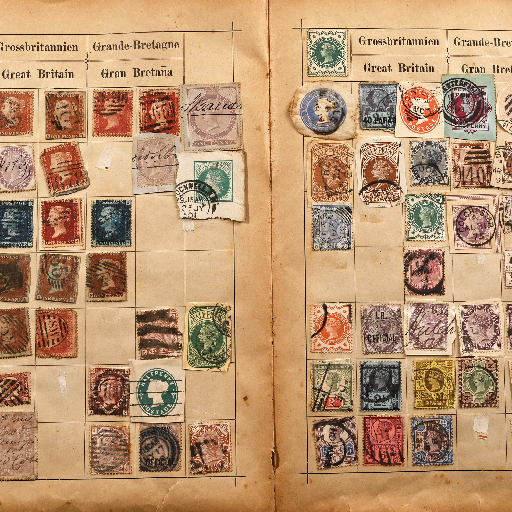 Illustrated Postage Stamp Album of World Stamps
