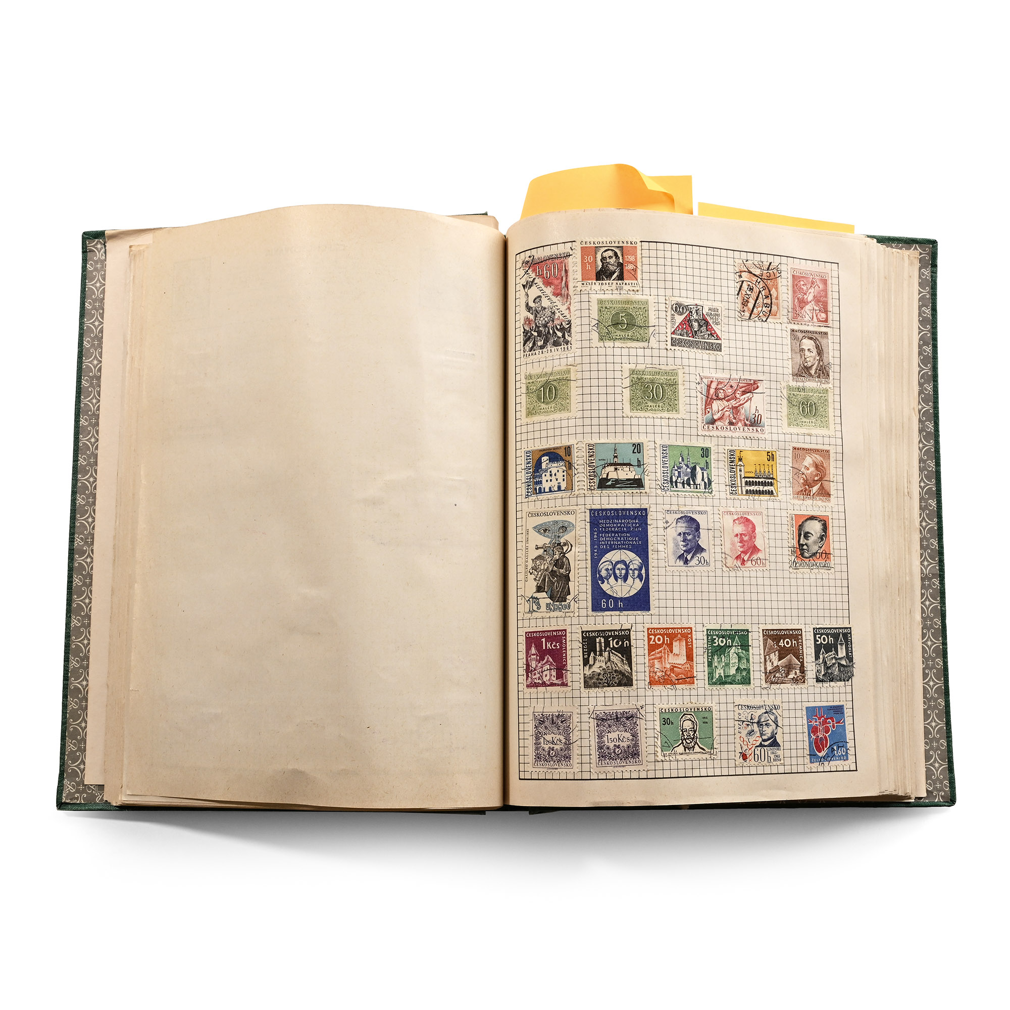 The Movaleaf Illustrated Loose-Leaf Stamp Album