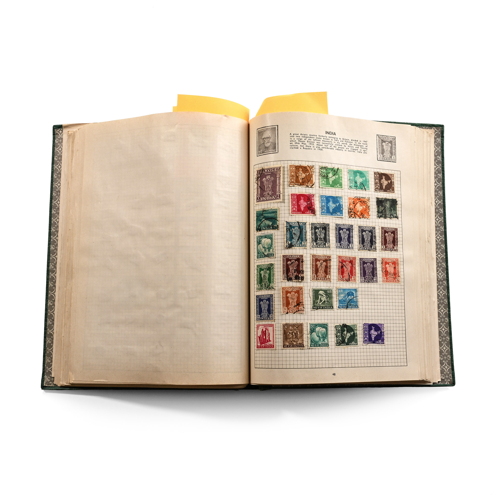 The Movaleaf Illustrated Loose-Leaf Stamp Album