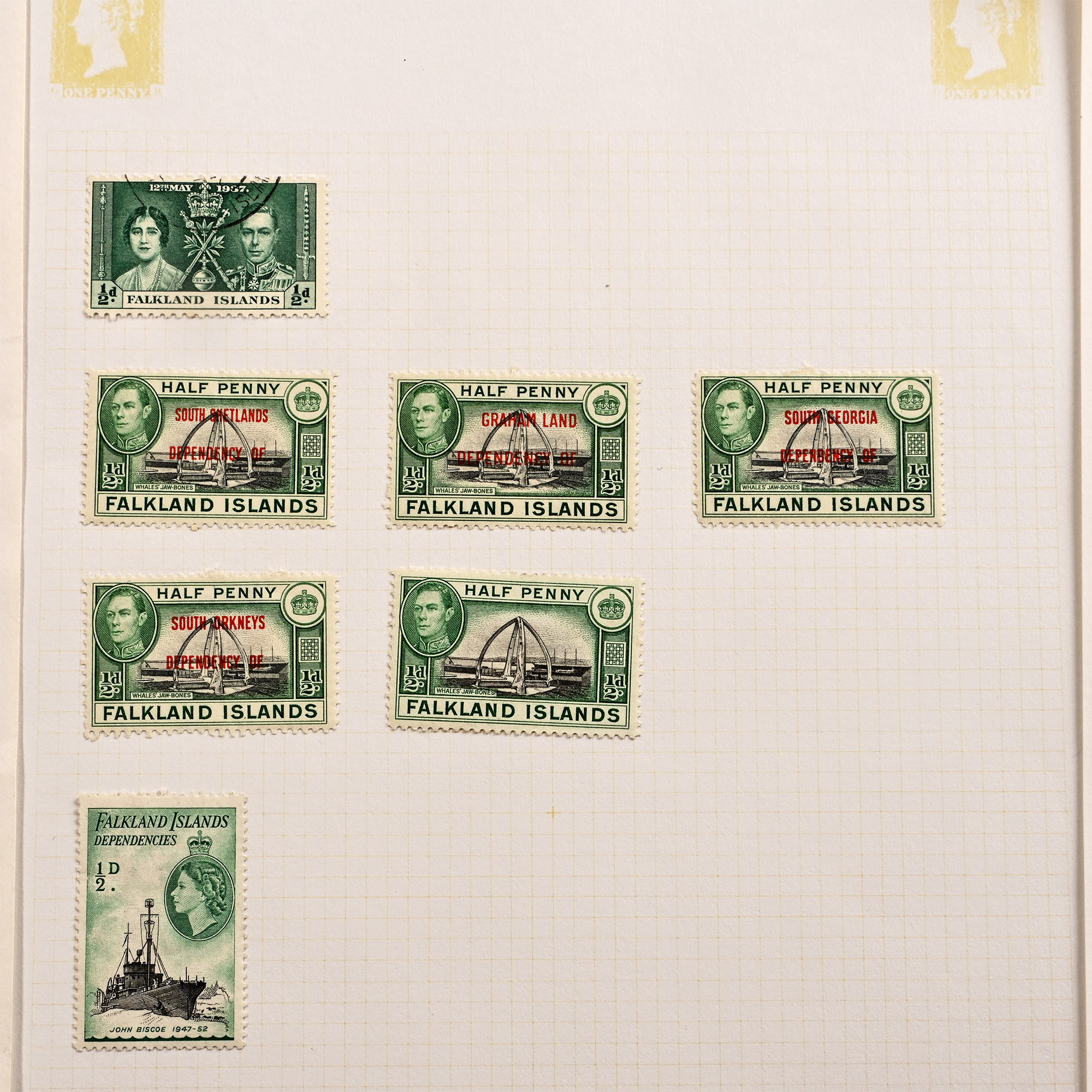 Commonwealth Assorted Loose-Leaf Stamp Album Pages
