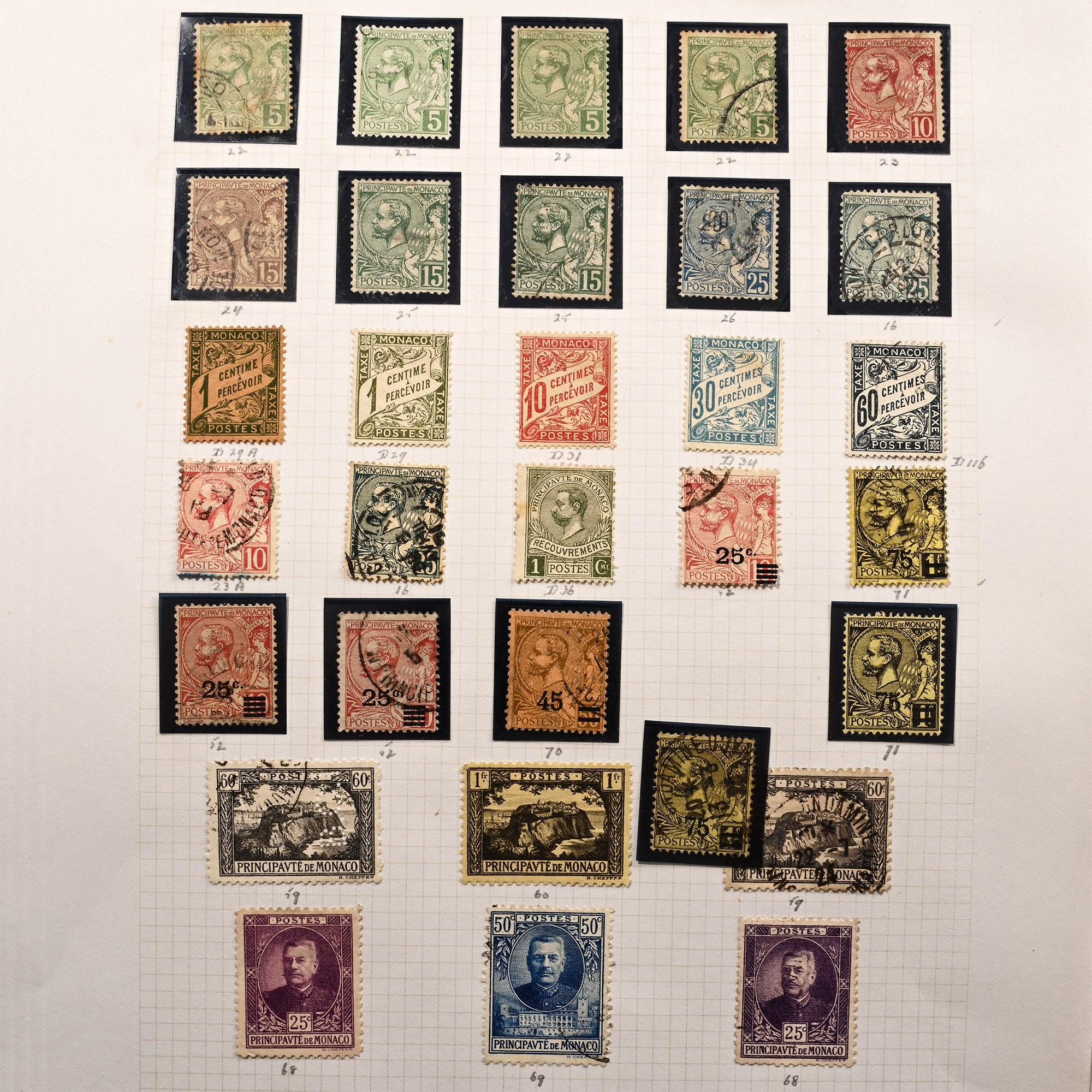 World Assorted Loose-Leaf Stamp Album Pages