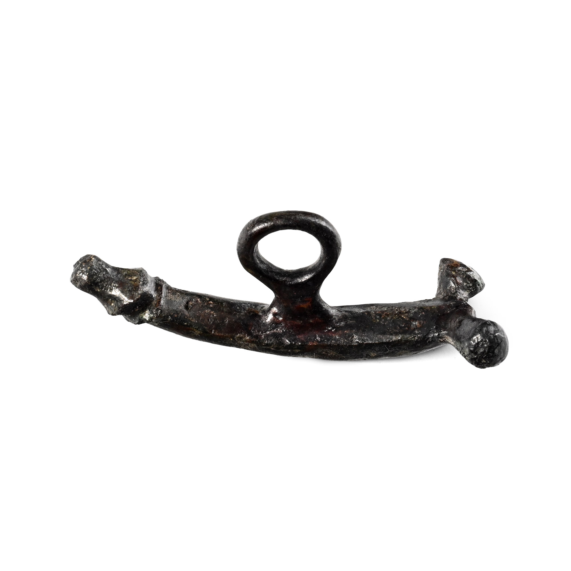 Roman Bronze Phallic Pendant