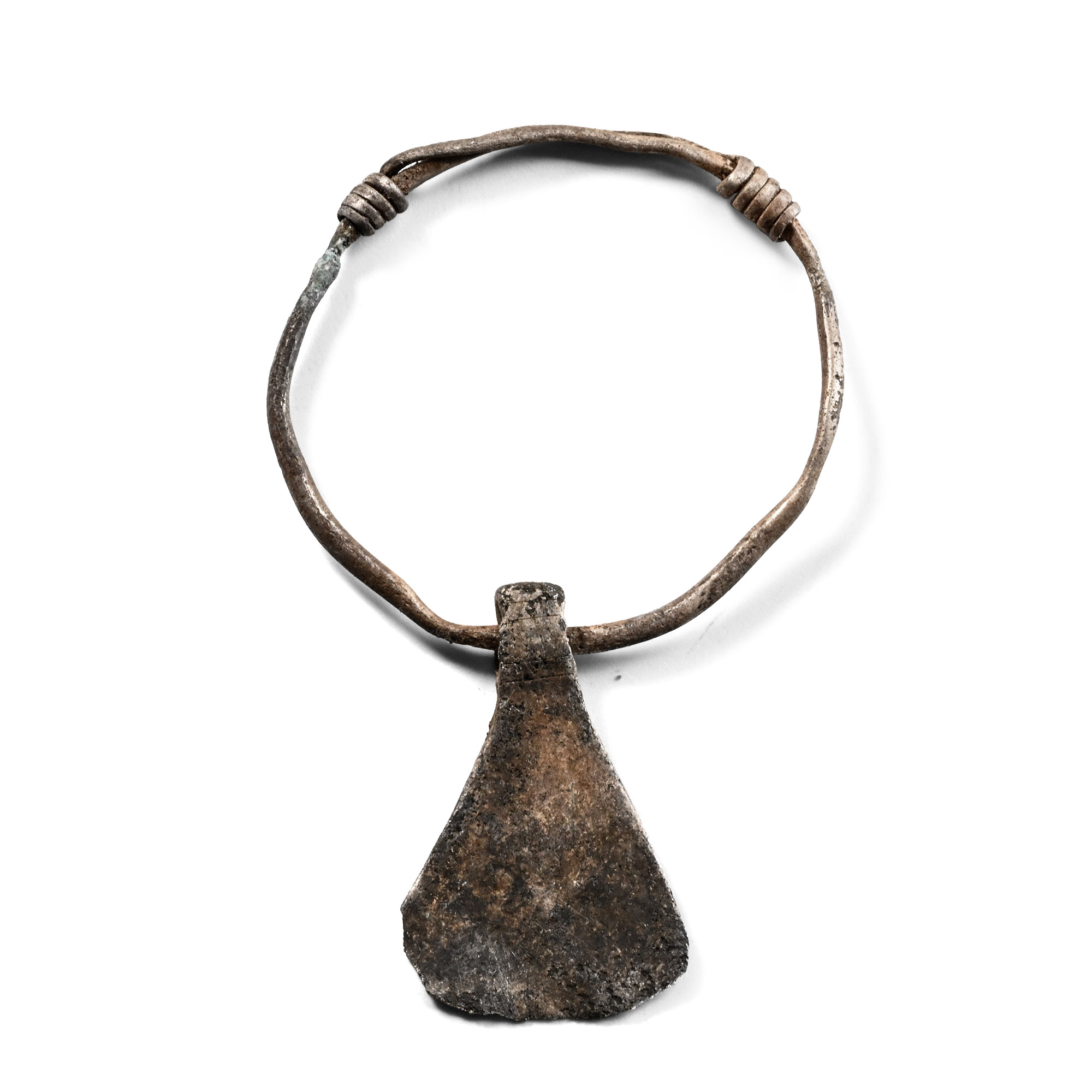 Viking Silver Axe Pendant