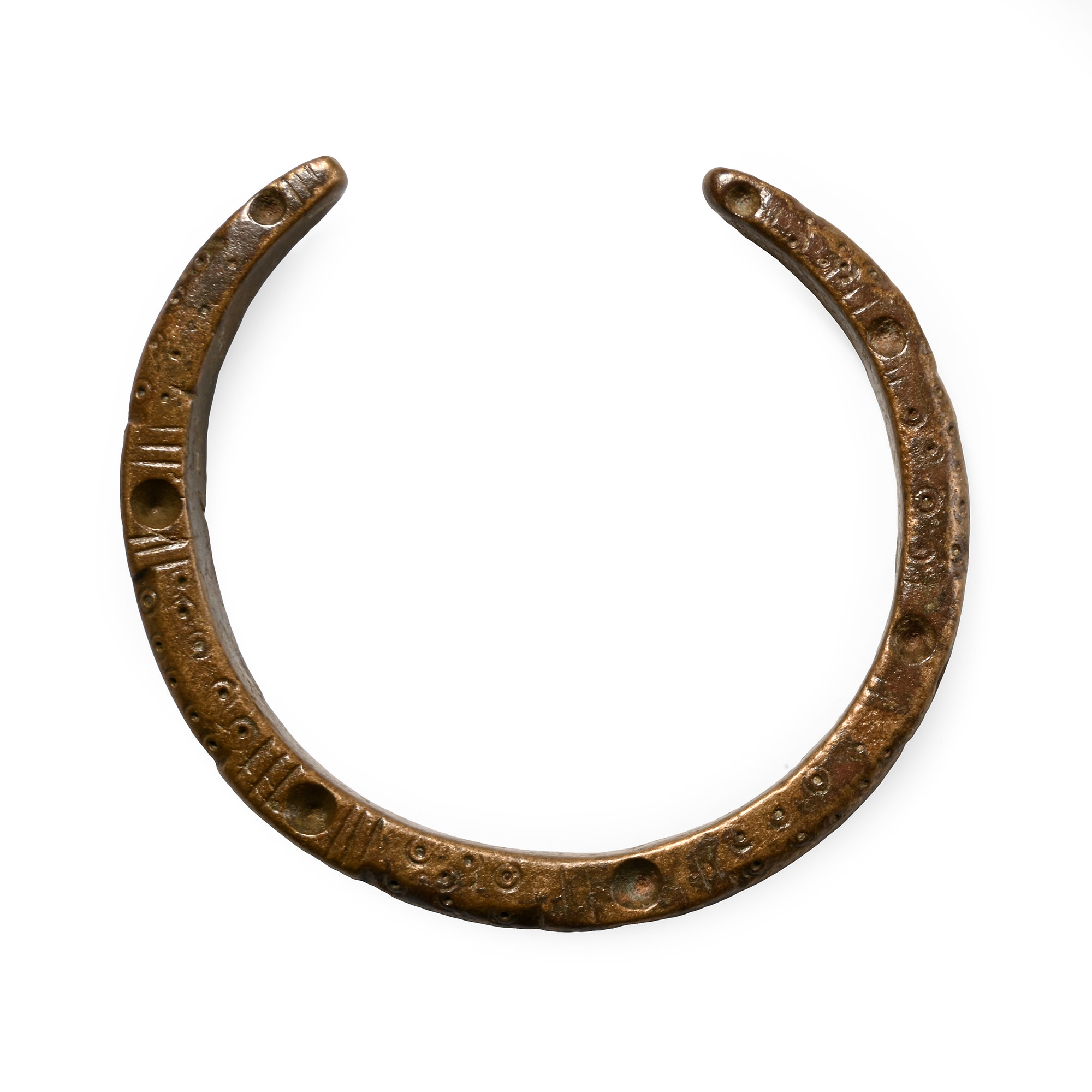 Roman Bronze Decorated Bracelet