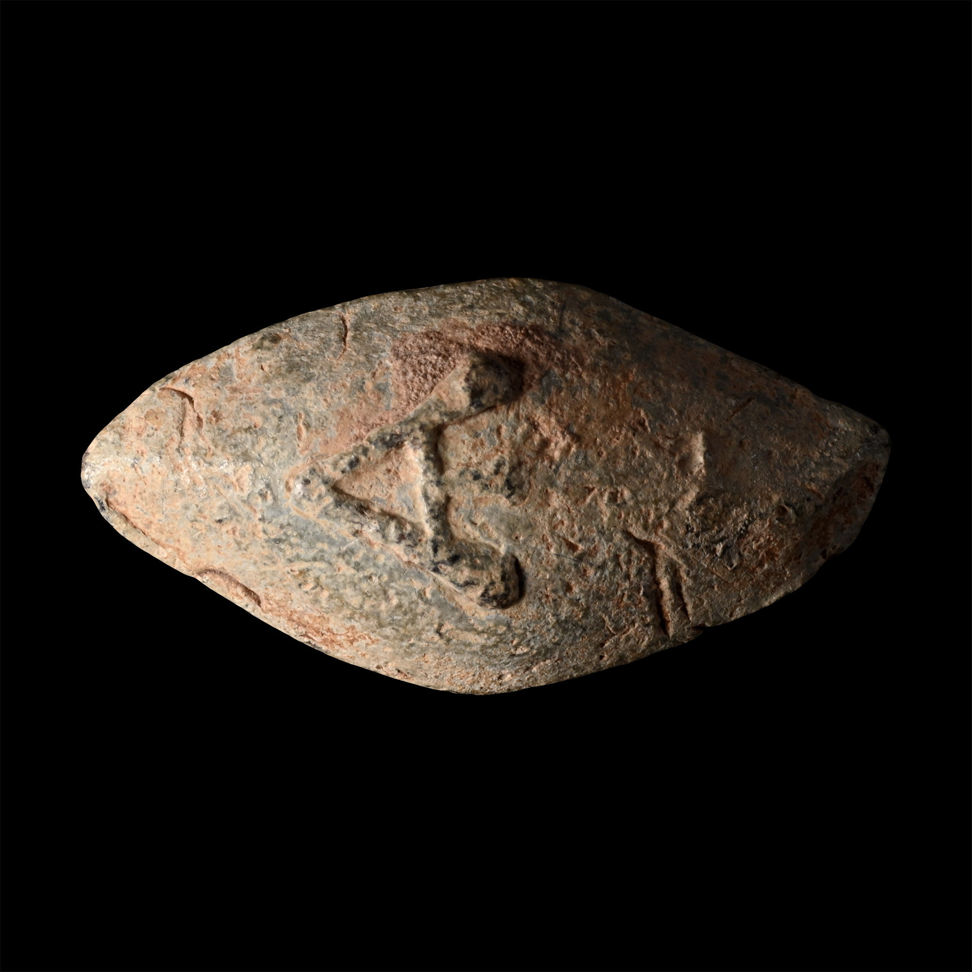 Greek Lead Slingshot with Alpha